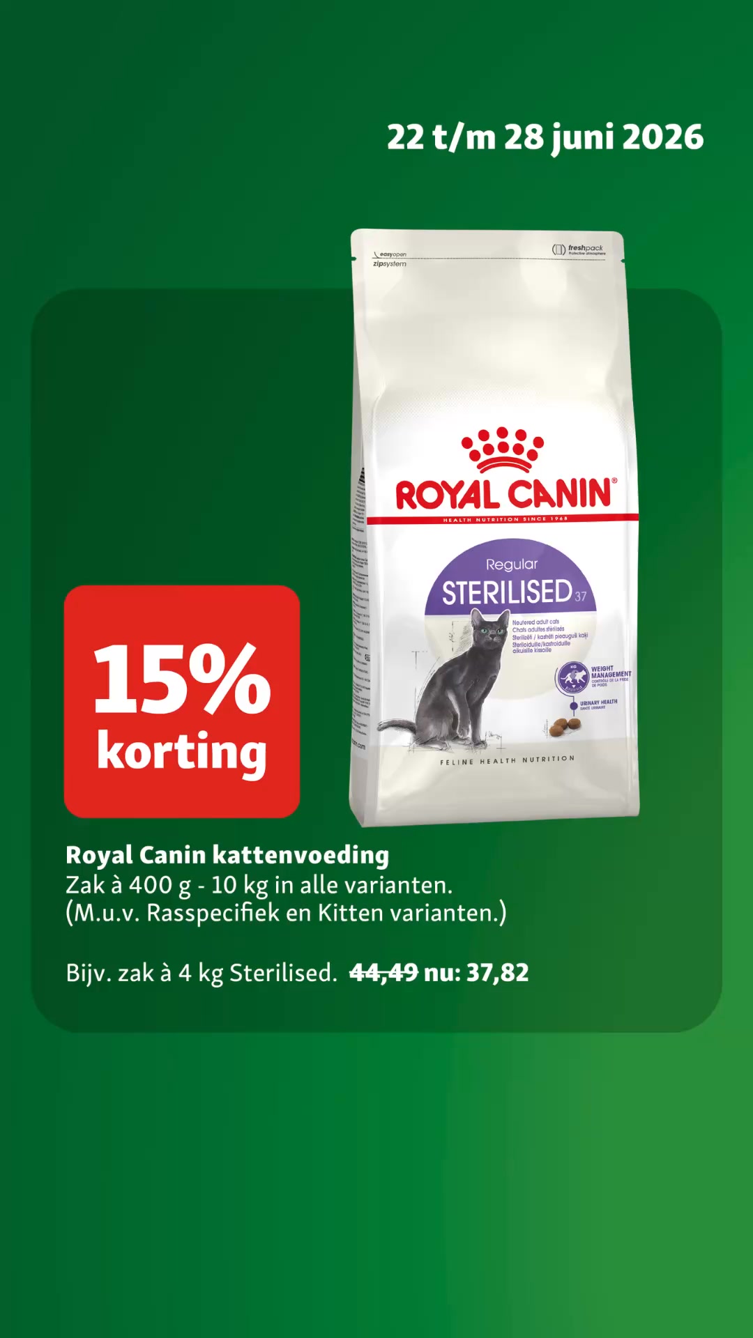 Maxi Zoo Nederland Facebook ad