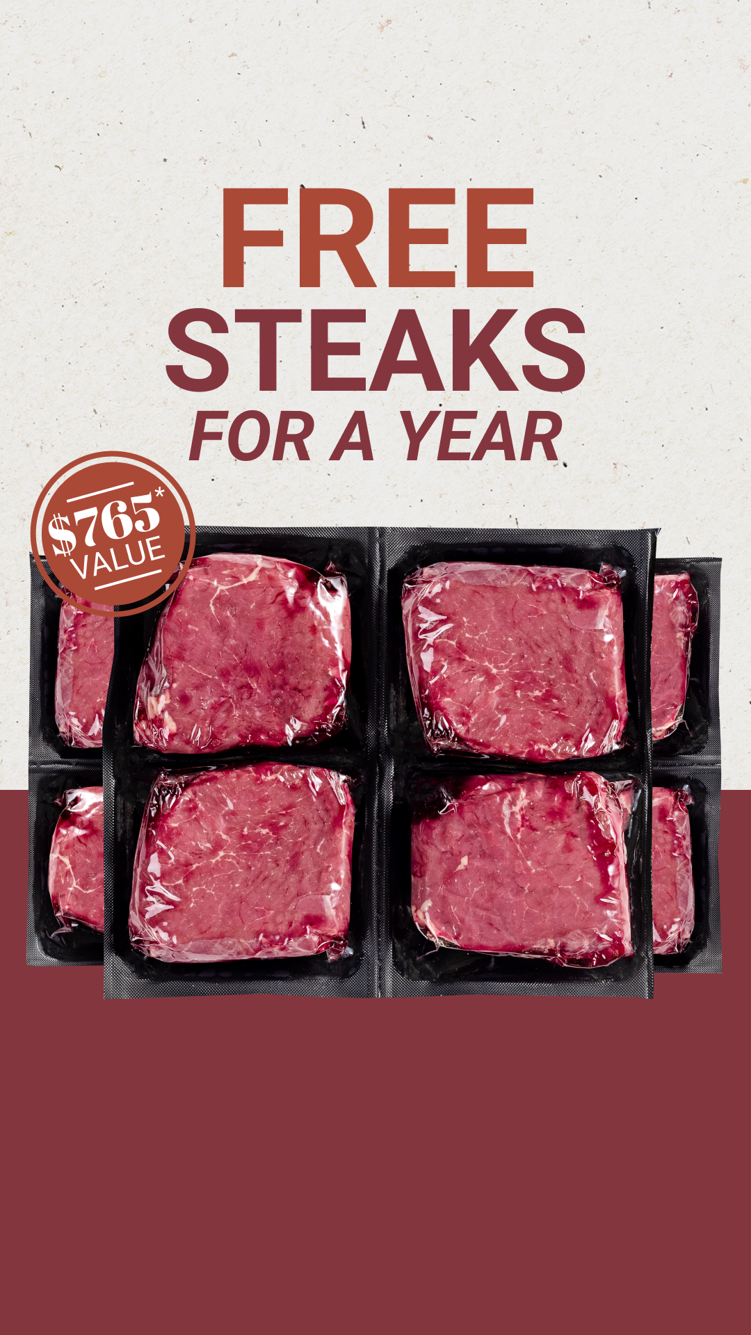 ButcherBox Facebook ad