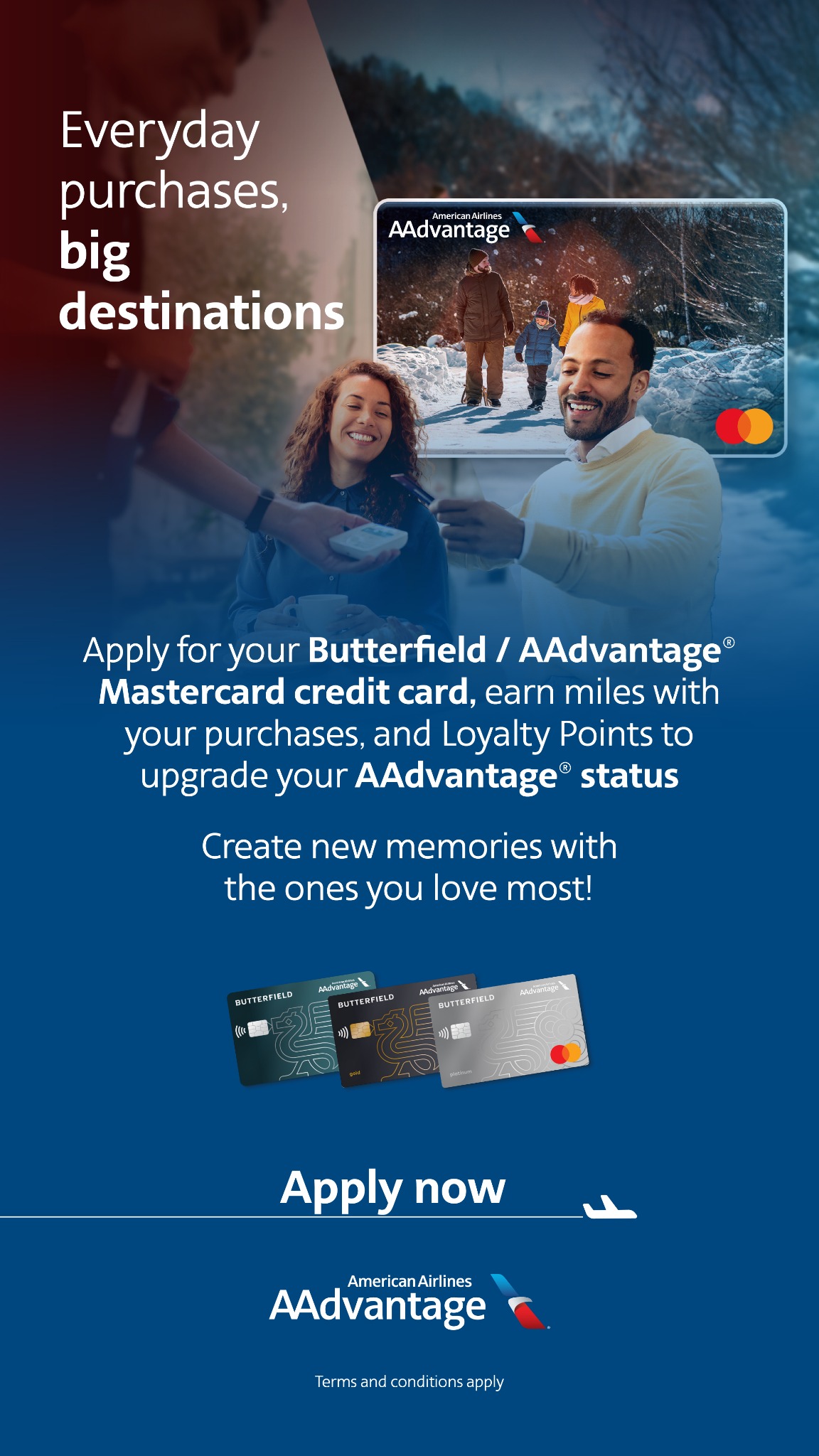 American Airlines Facebook ad