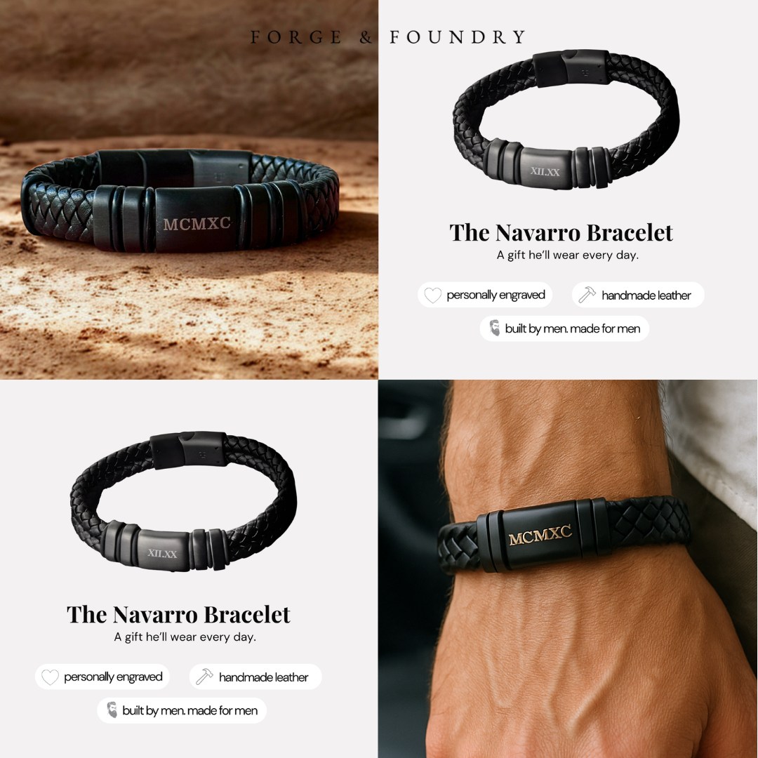 forge.and.foundry Facebook ad: The gift he’ll actually wear.