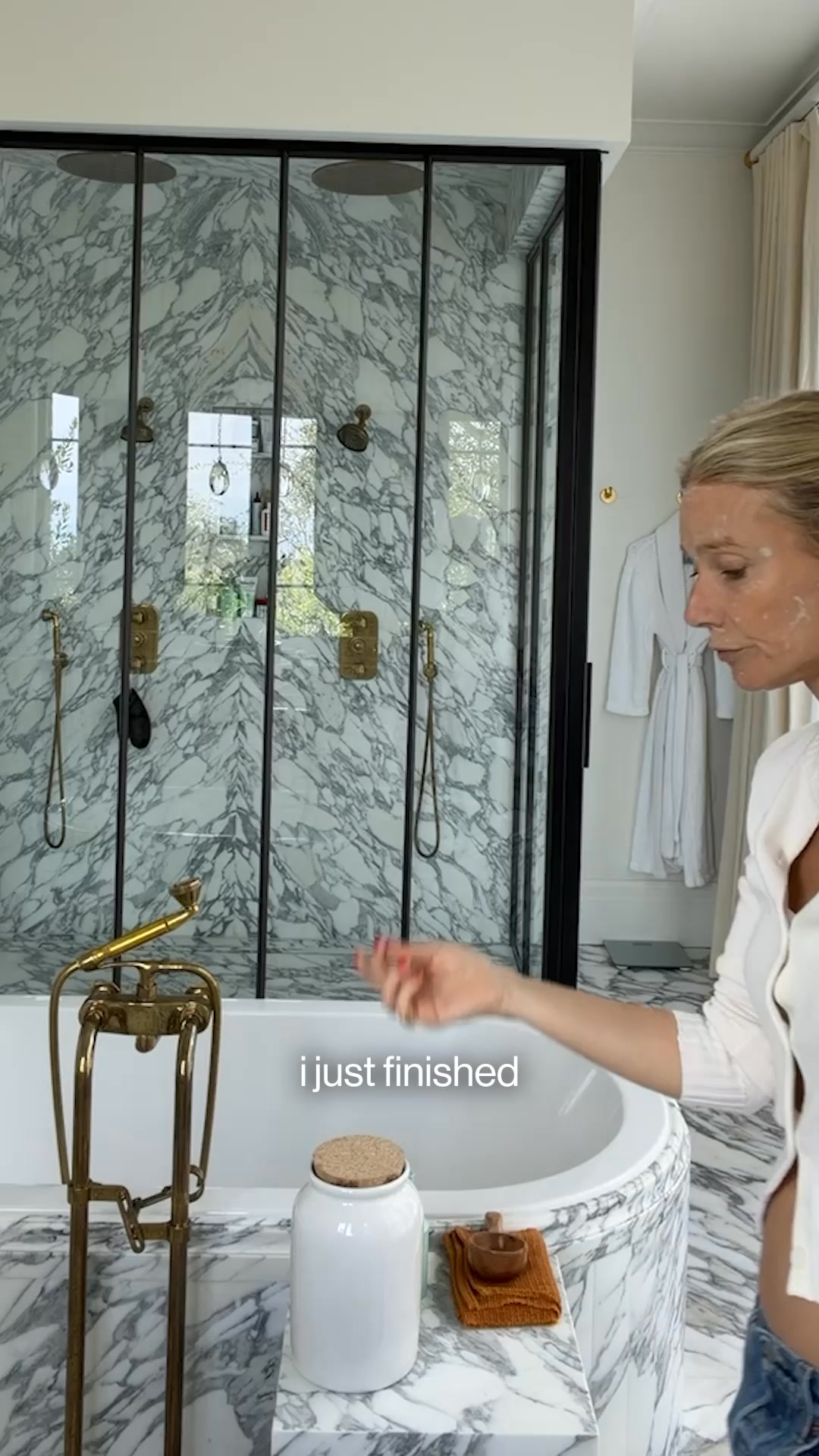 goop Facebook ad: gwyneth’s instant results routine