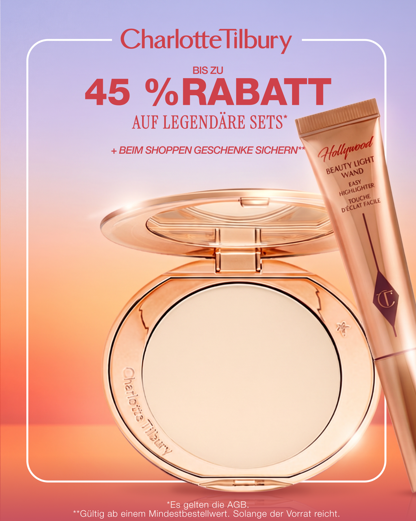 Charlotte Tilbury Facebook ad