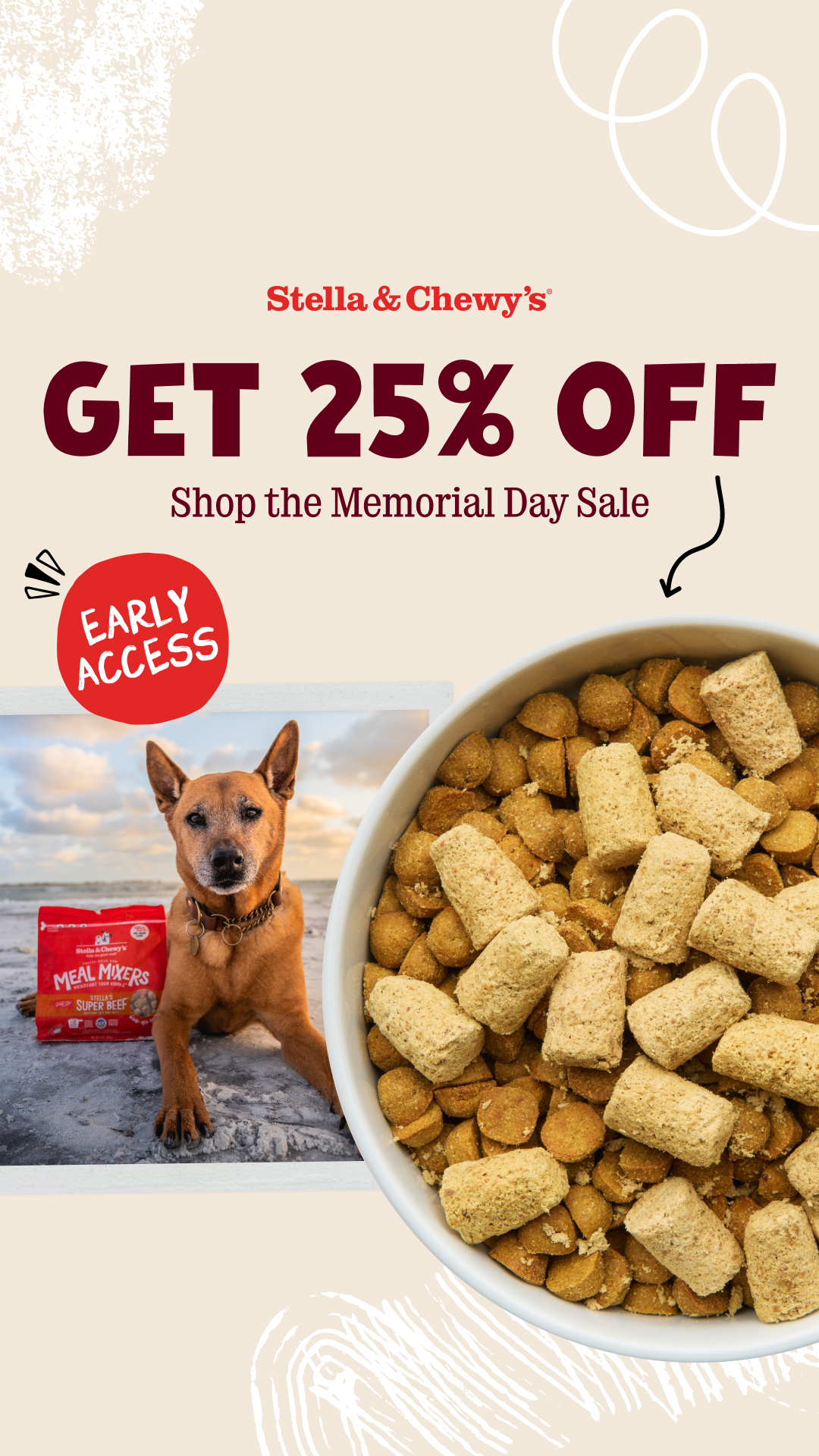 Stella & Chewy's Facebook ad