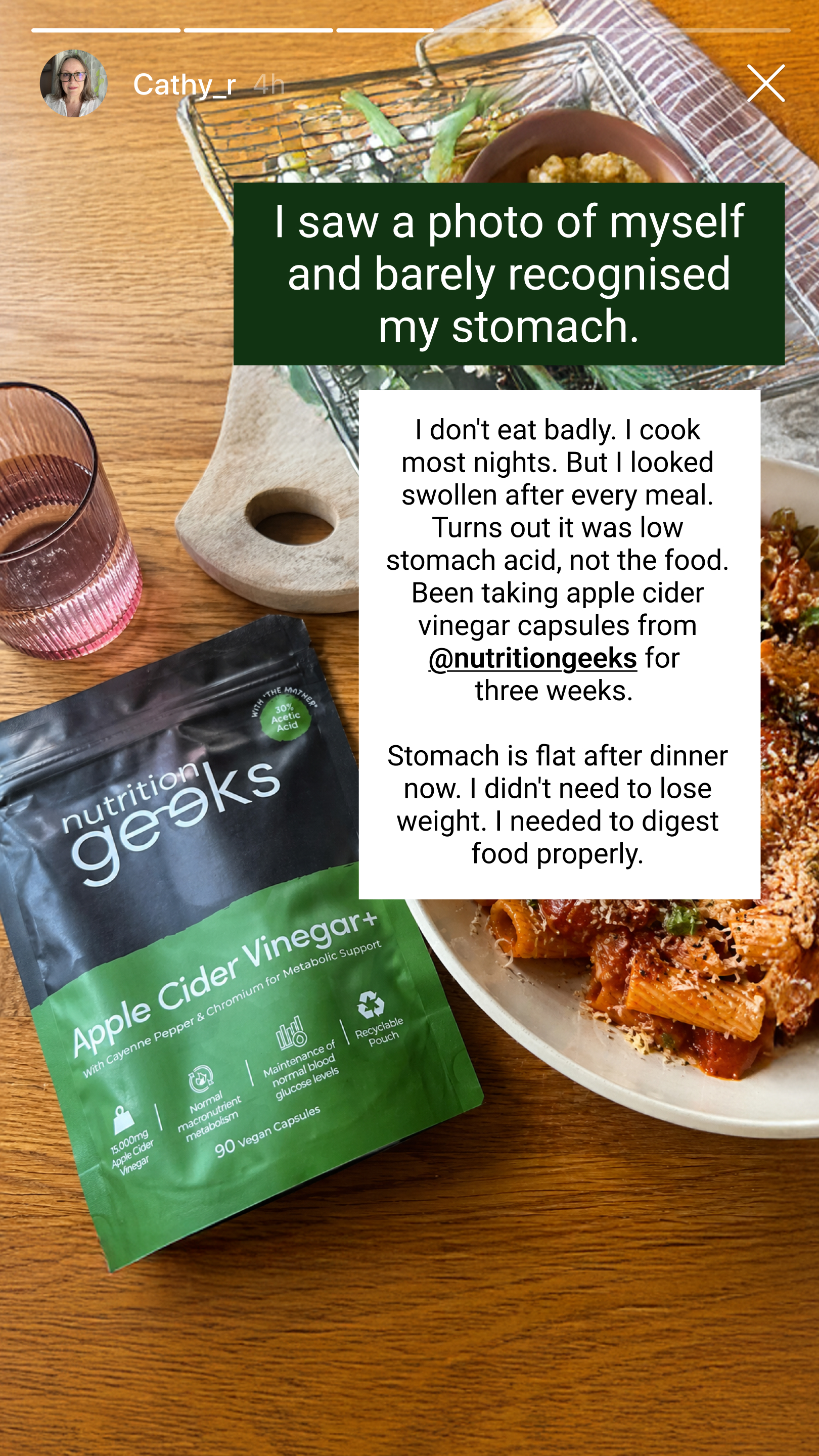 Nutrition Geeks Facebook ad