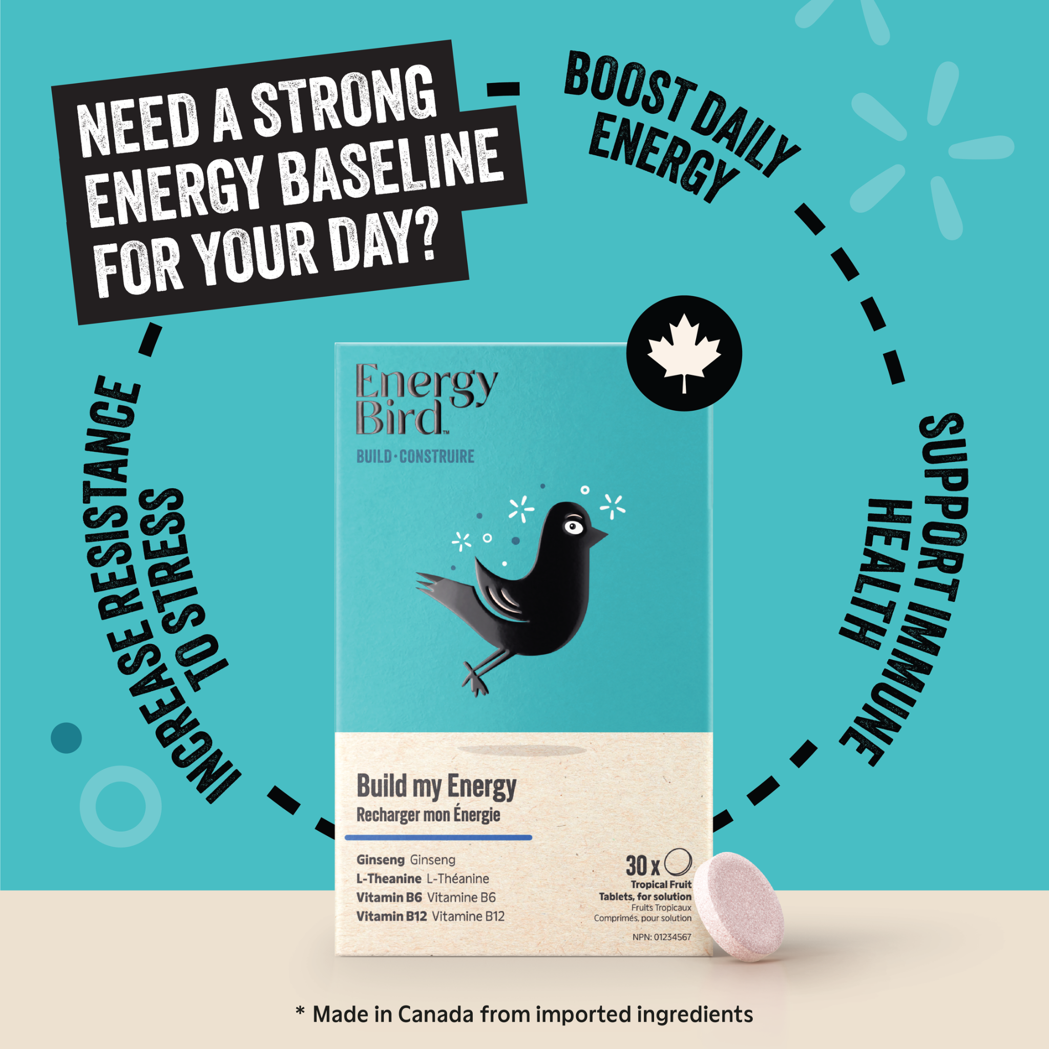 Energy Bird Facebook ad