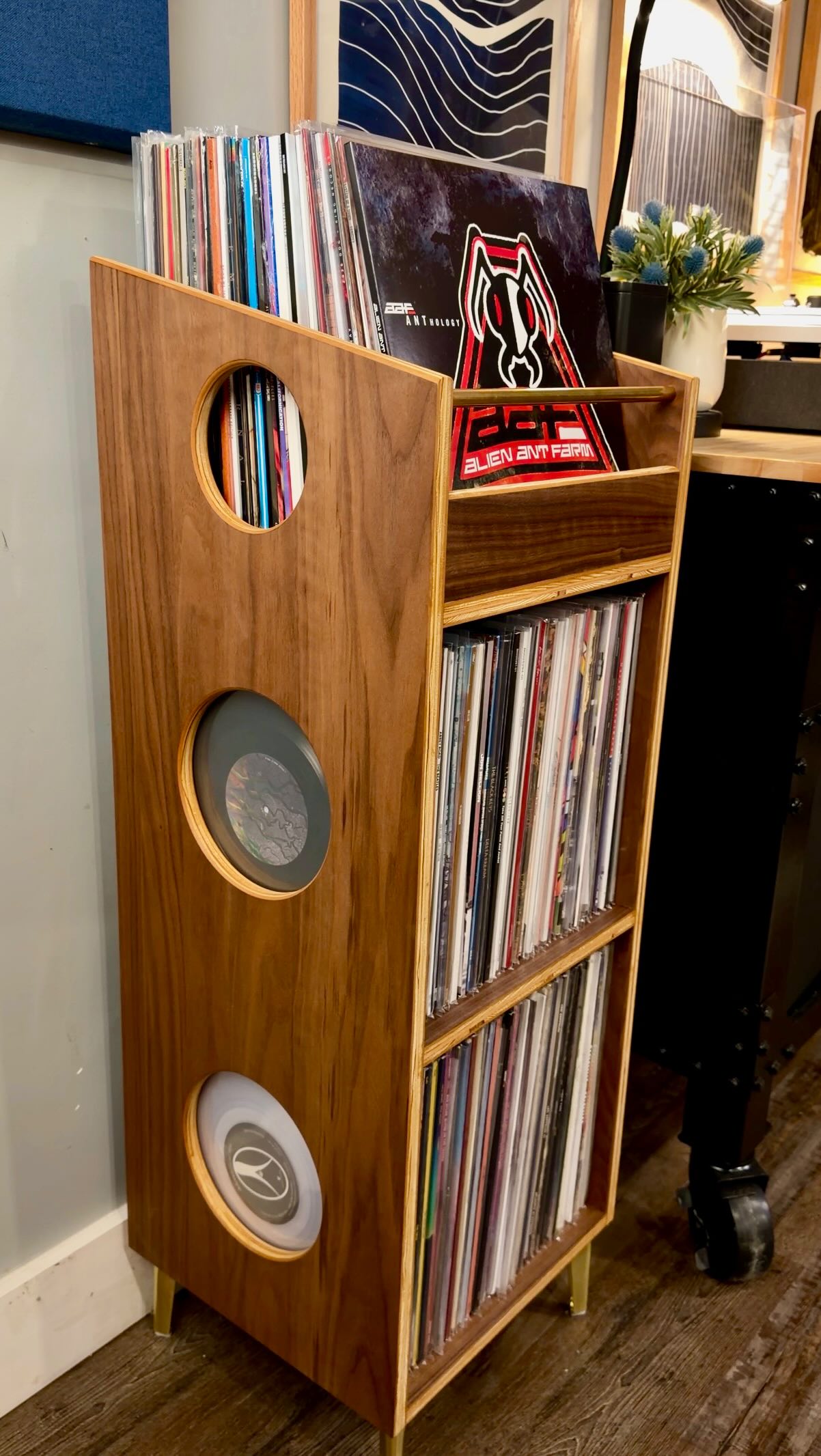 Sidetracked Workshop Facebook ad: Record collecting is probably the most fun hobby…
