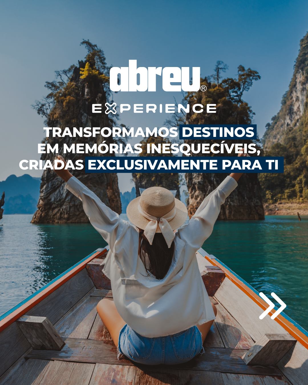 Agência Abreu Facebook ad: Mais do que uma viagem, uma experiência única…