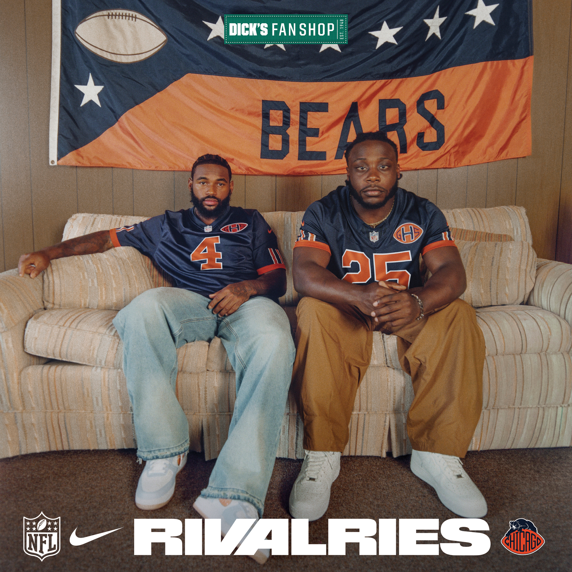 DICK'S Sporting Goods Facebook ad: NFL Rivalries Collection