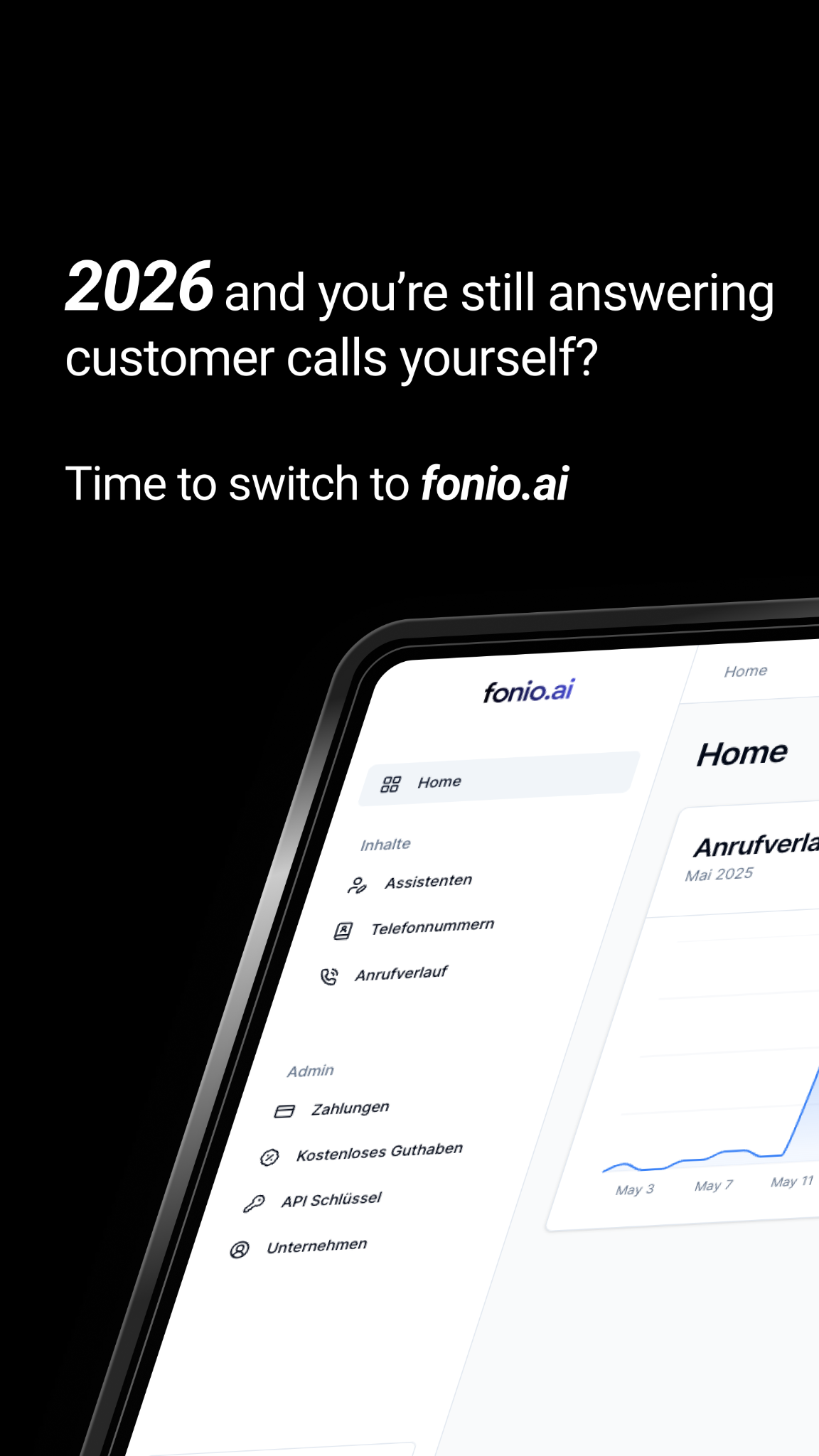 Fonio.ai Facebook ad
