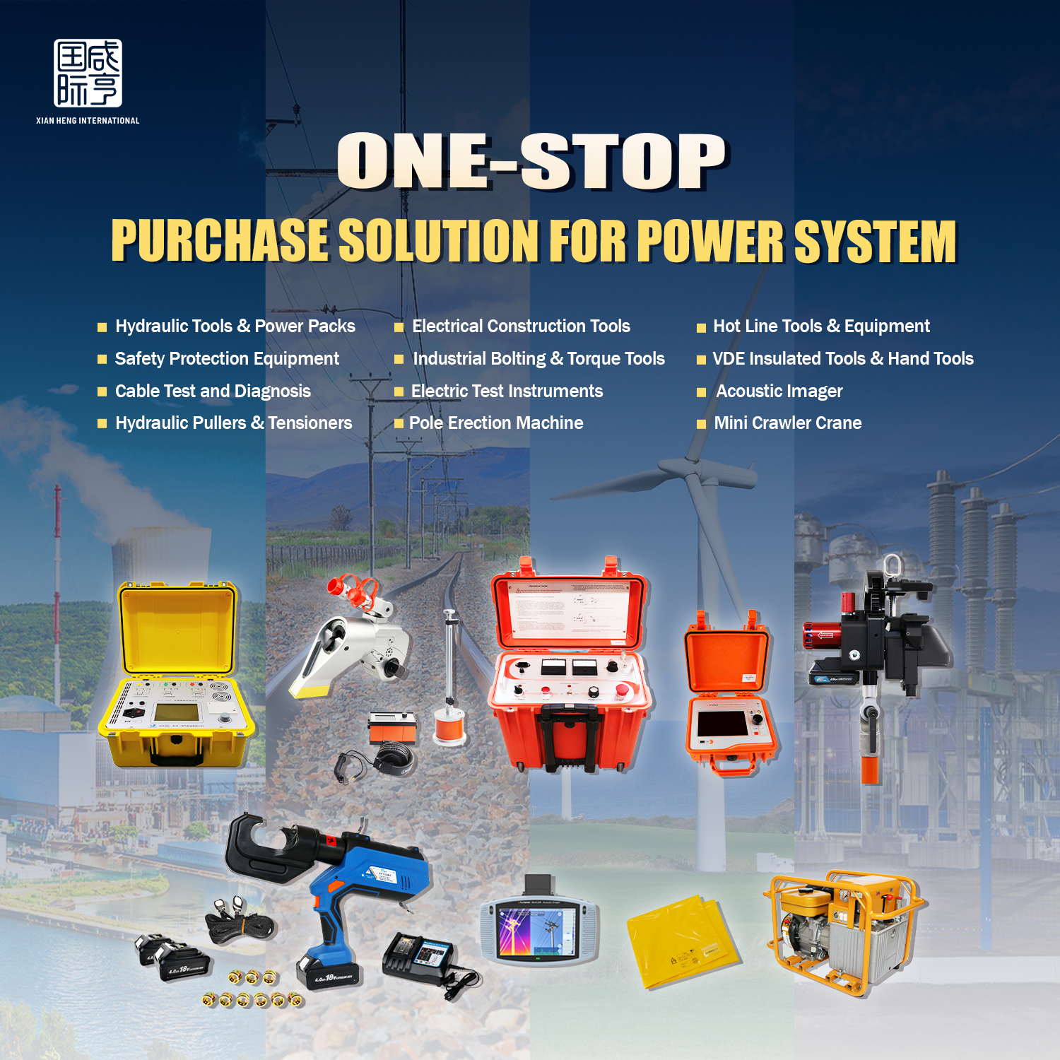 Xianheng International Science&Technology Co., Ltd. Facebook ad: Our comprehensive portfolio spans across key sectors…