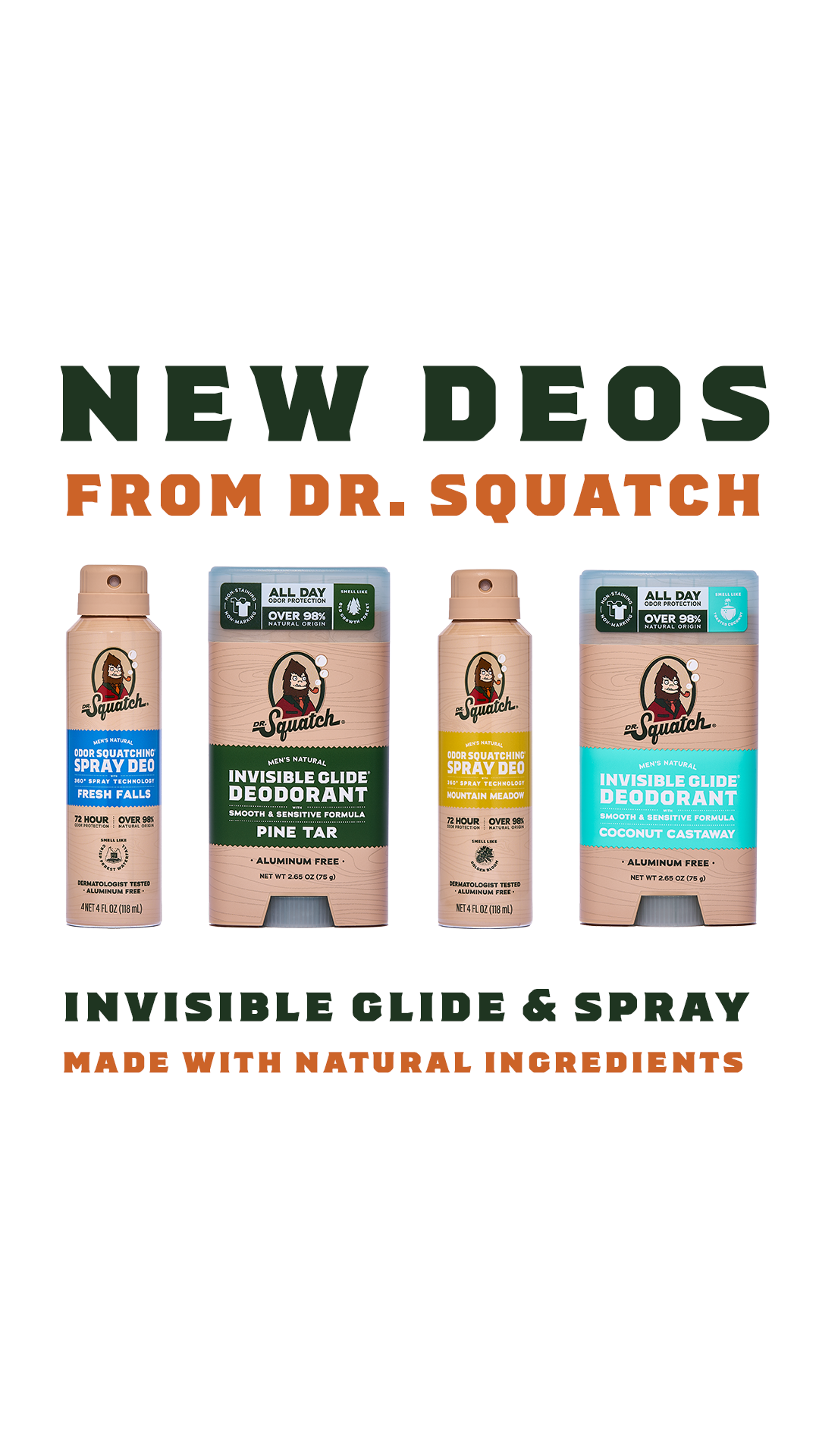 Dr. Squatch Facebook ad