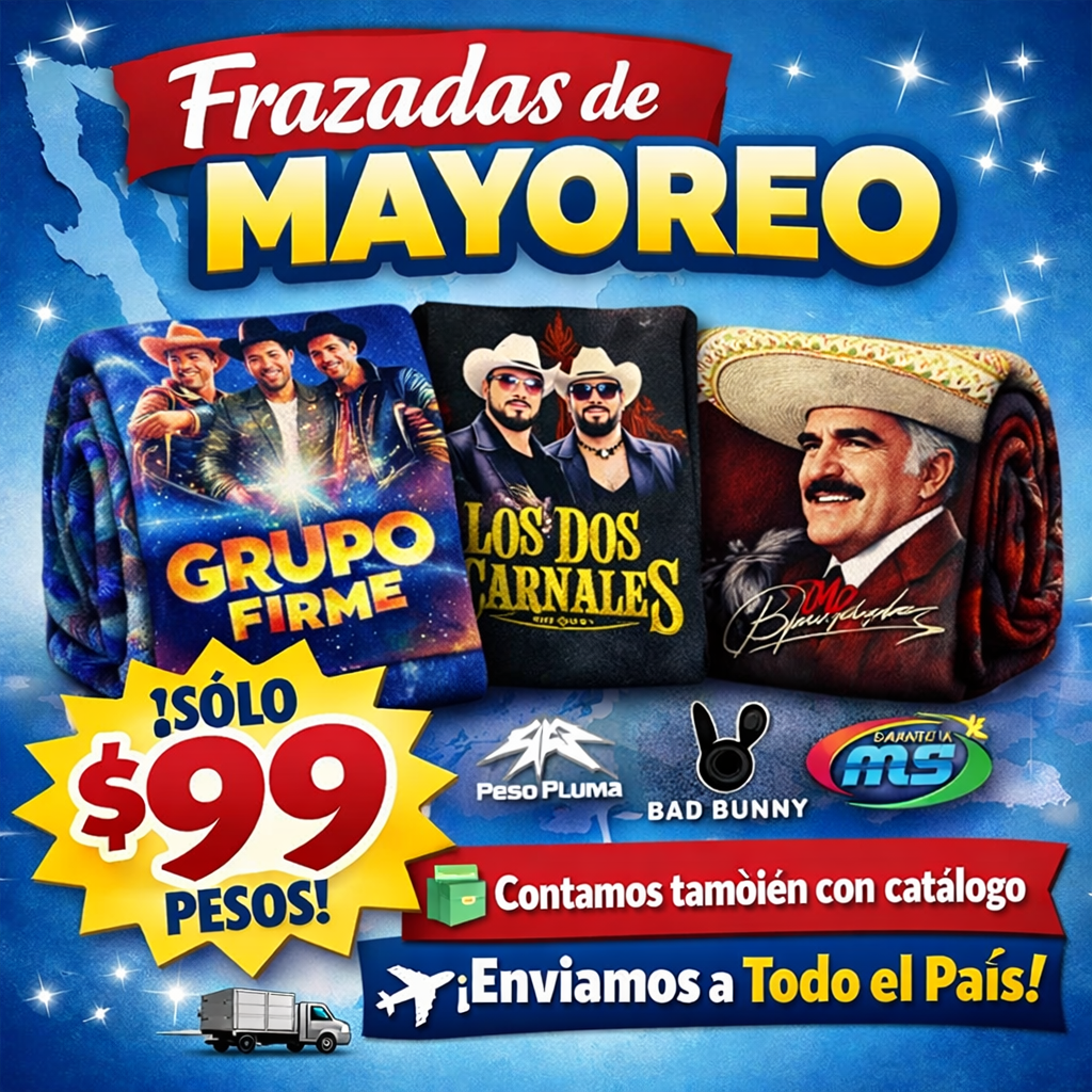Signa Sublimación Facebook ad: FRAZADAS DE MAYOREO, SOMOS FABRICANTES ¡Las hacemos con…