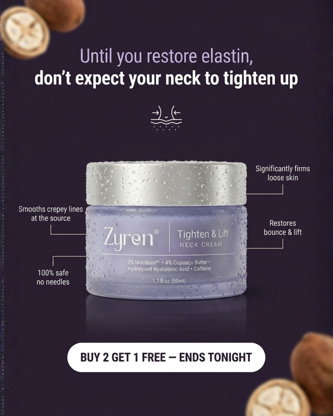 Zyren Facebook ad