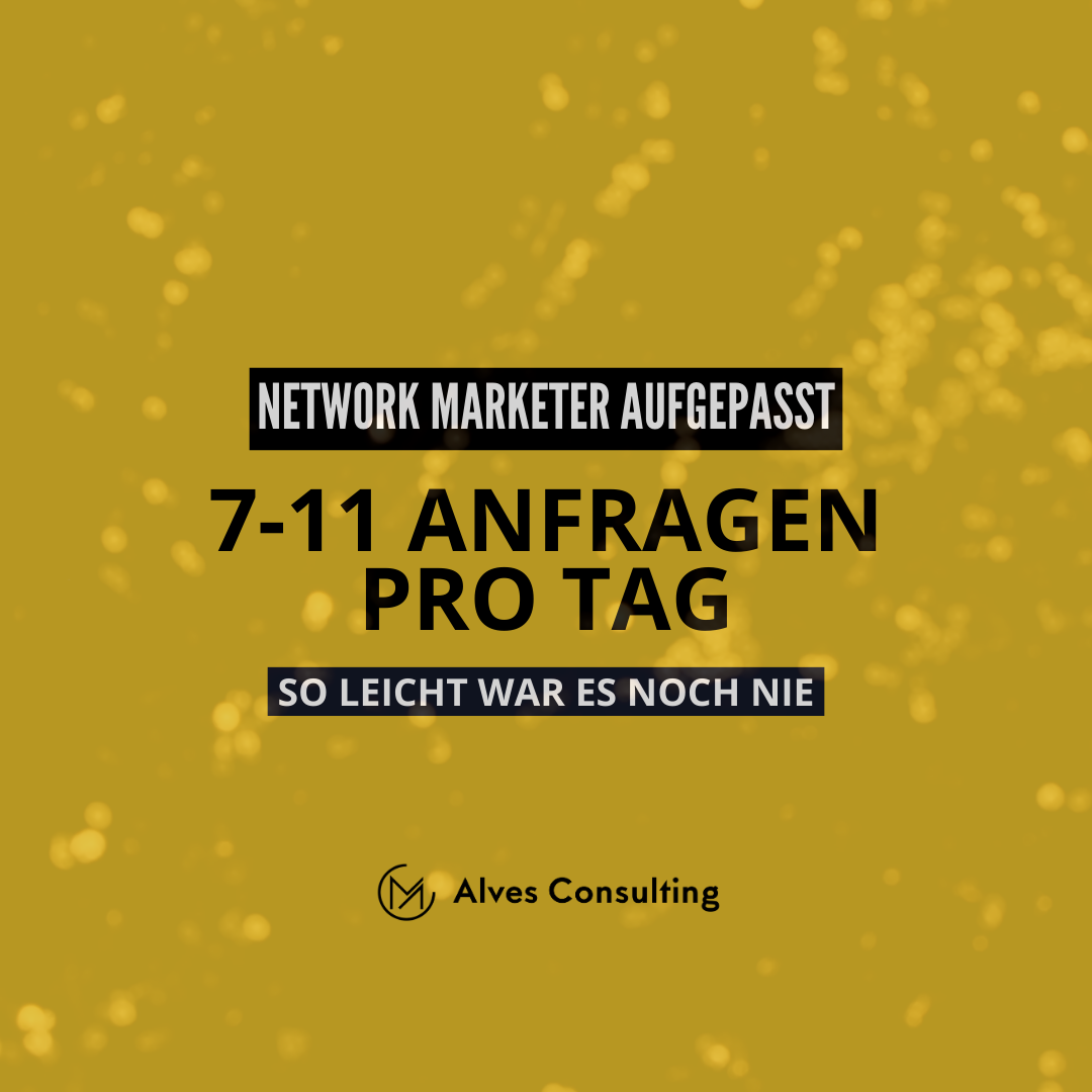 Marco Alves - Network Marketing Mentor Facebook ad: Gratis Strategie-Session: Mehr Umsatz im Business