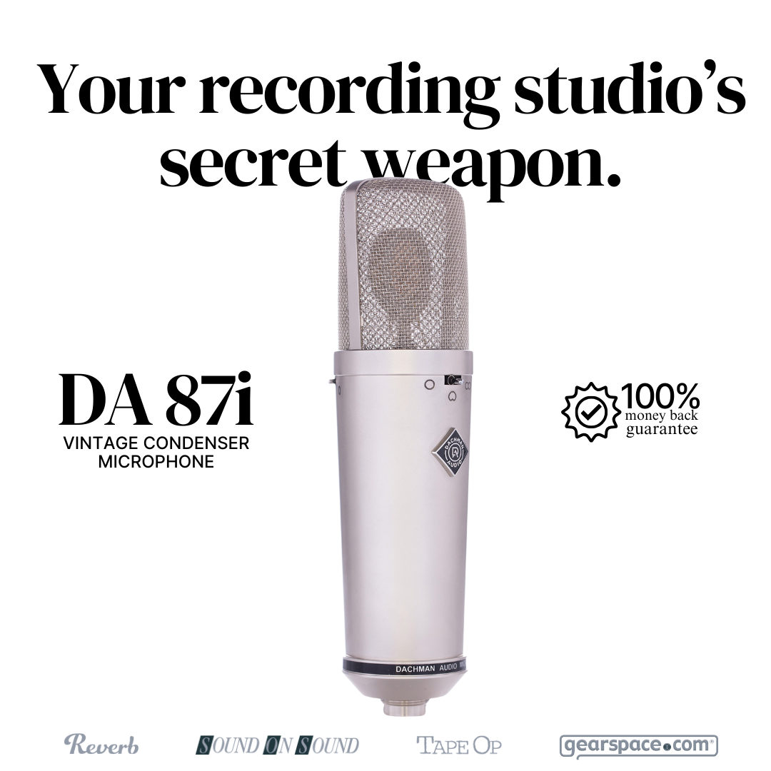 Dachman Audio Facebook ad: That Classic '87 Sound. Your Price.
