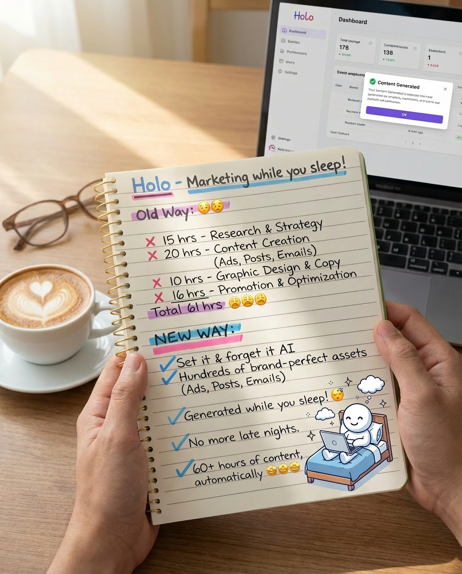 Holo Facebook ad