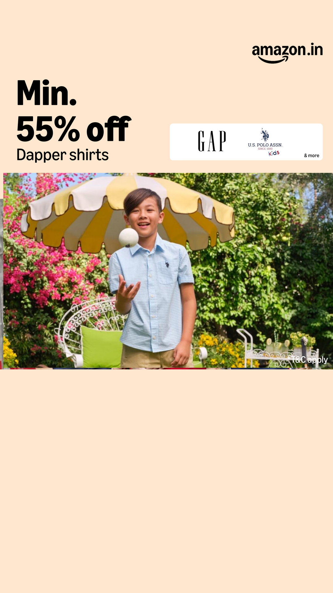 Amazon India Facebook ad