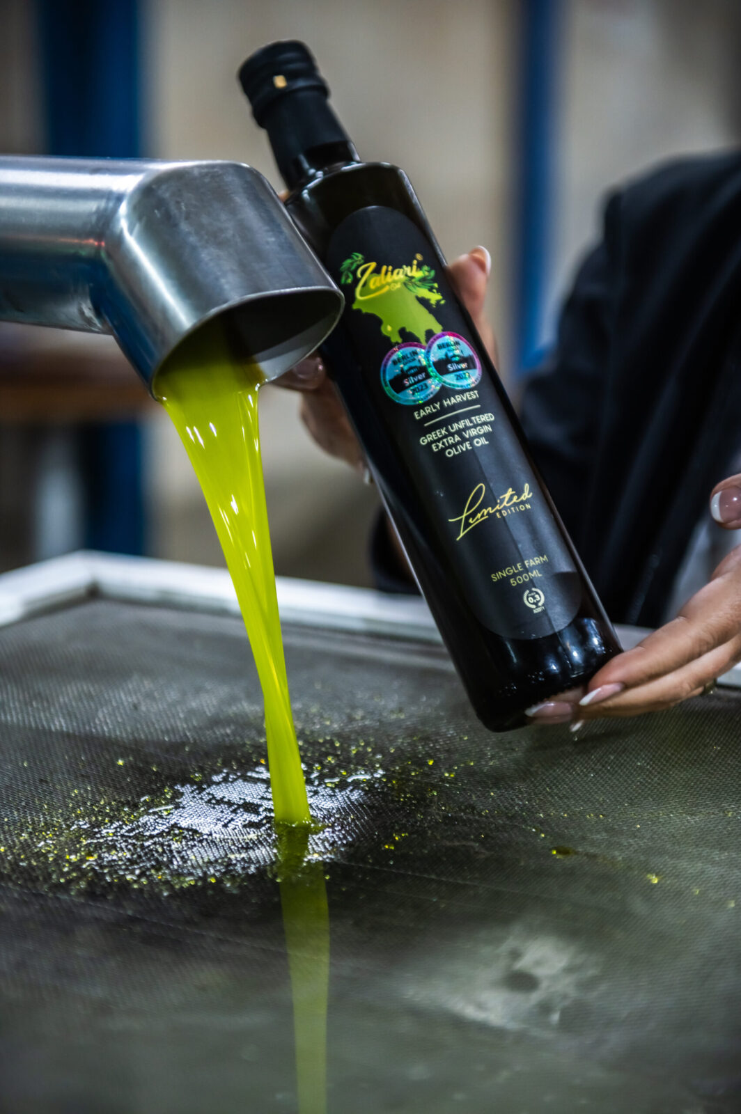 Zaliari Olive Oil Facebook ad: Bogat în polifenoli