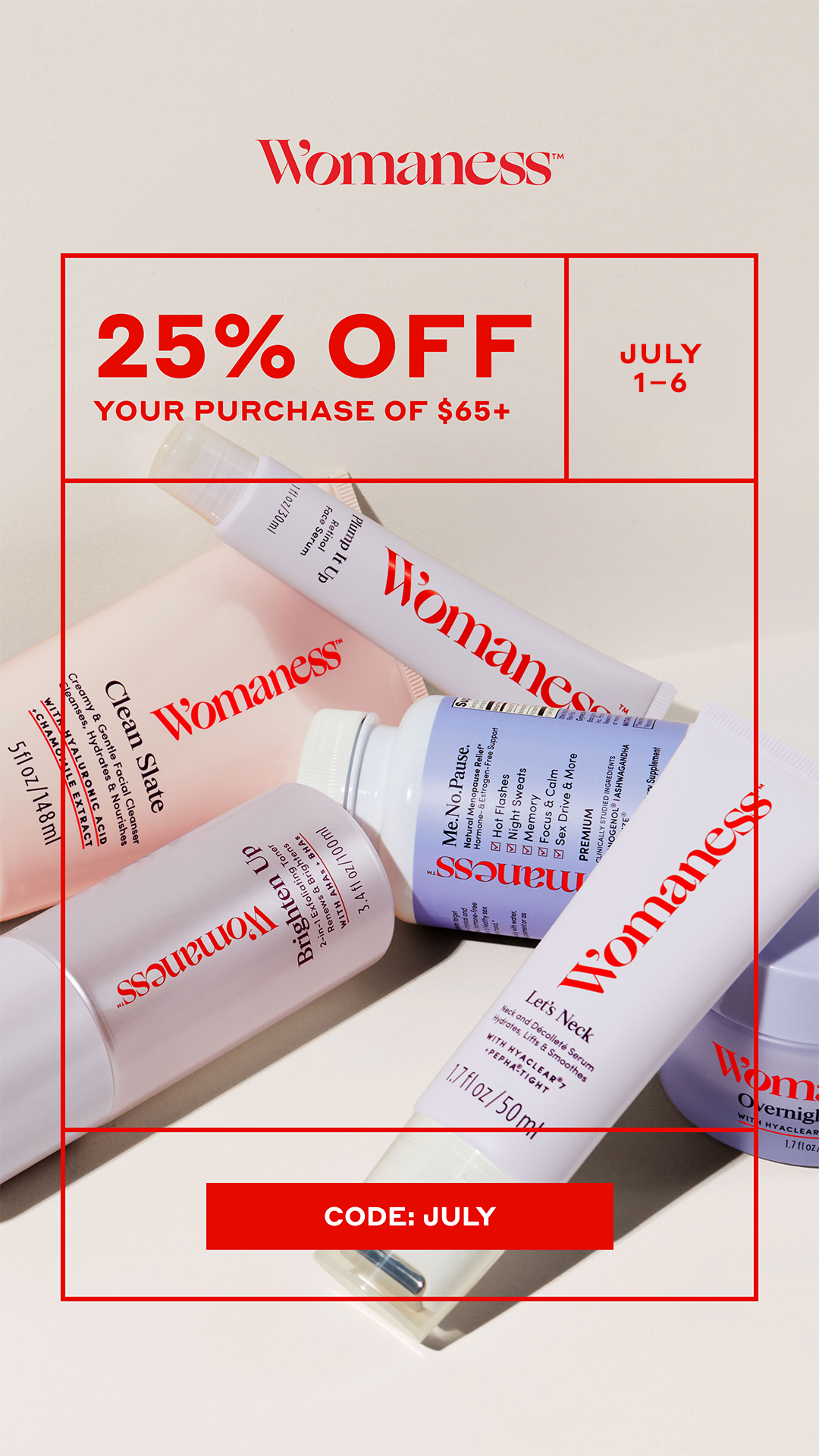 Womaness️ Facebook ad