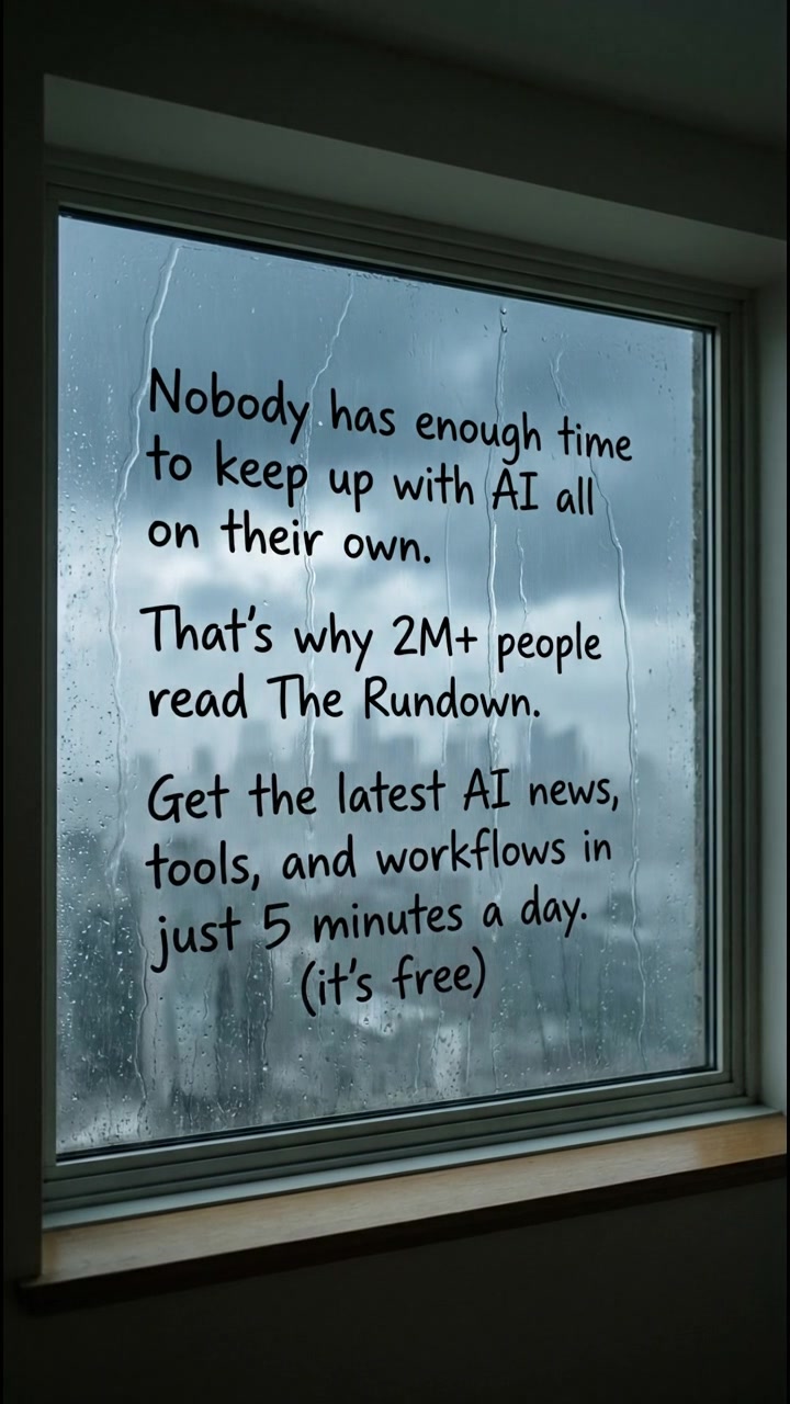 The Rundown Facebook ad from May 21, 2026