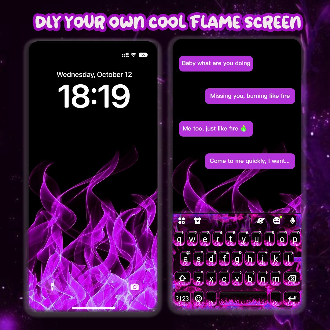 Pink RGB Theme Facebook ad