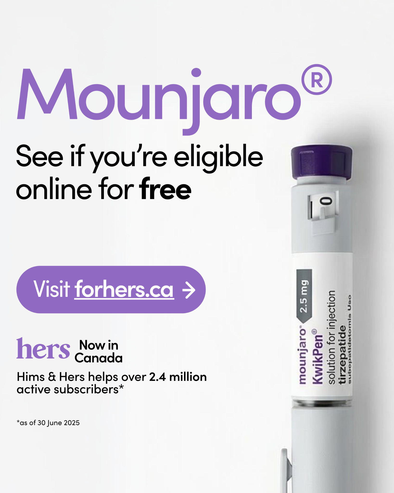 Hers Facebook ad