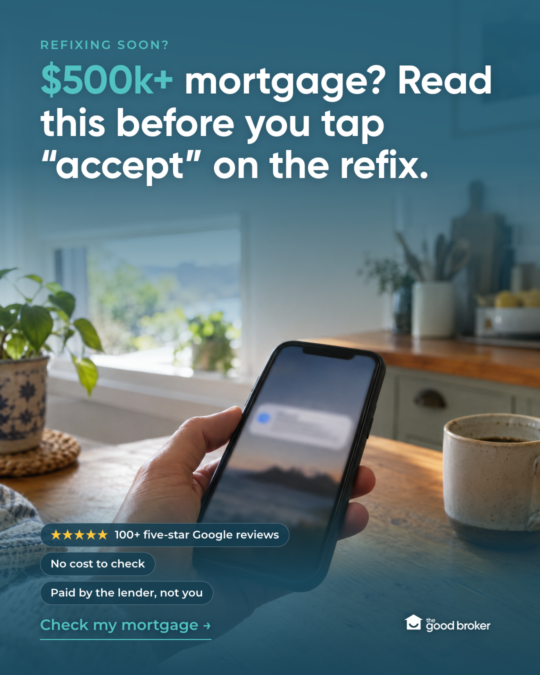 The Good Broker Facebook ad