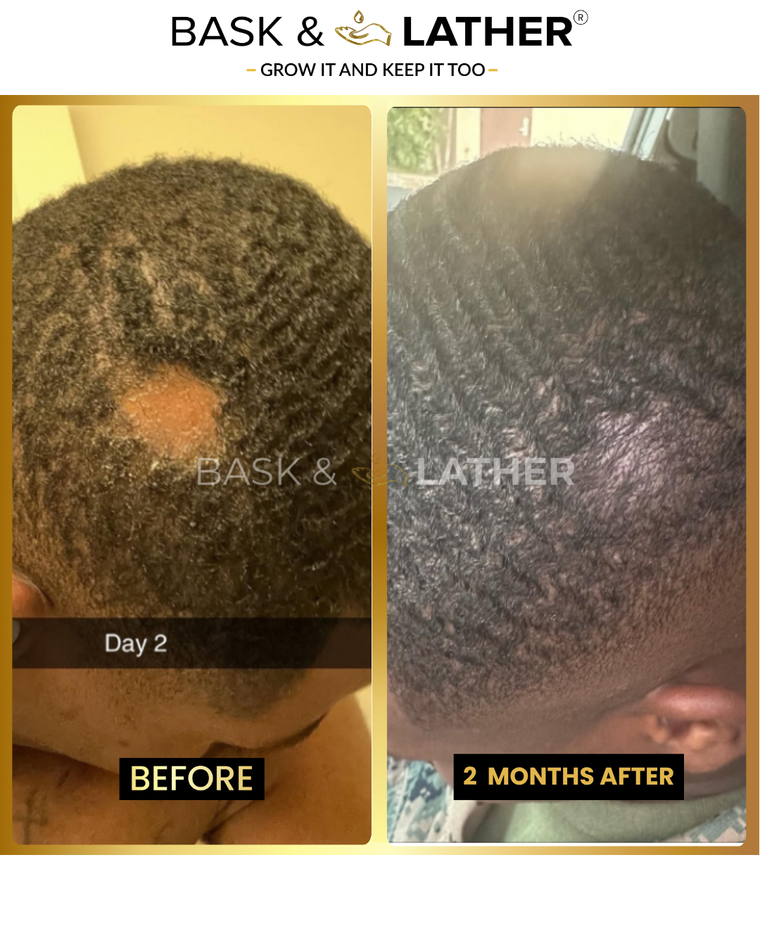 Bask & Lather Co Facebook ad
