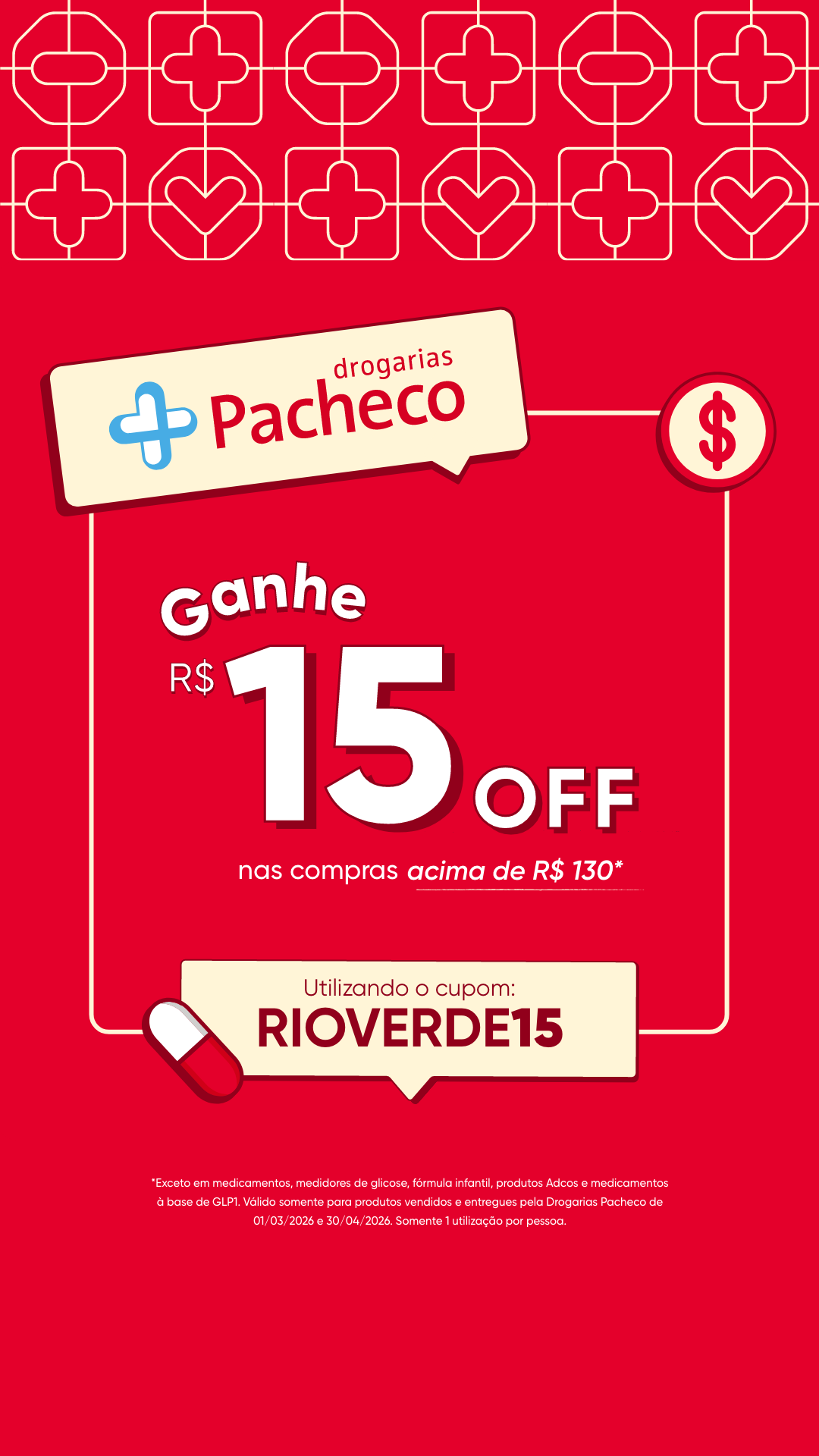Drogarias Pacheco Facebook ad