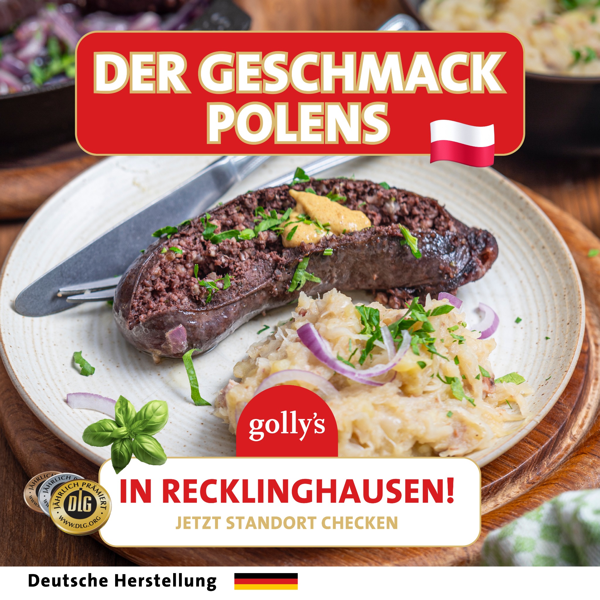 Golly's Spezialitäten Facebook ad