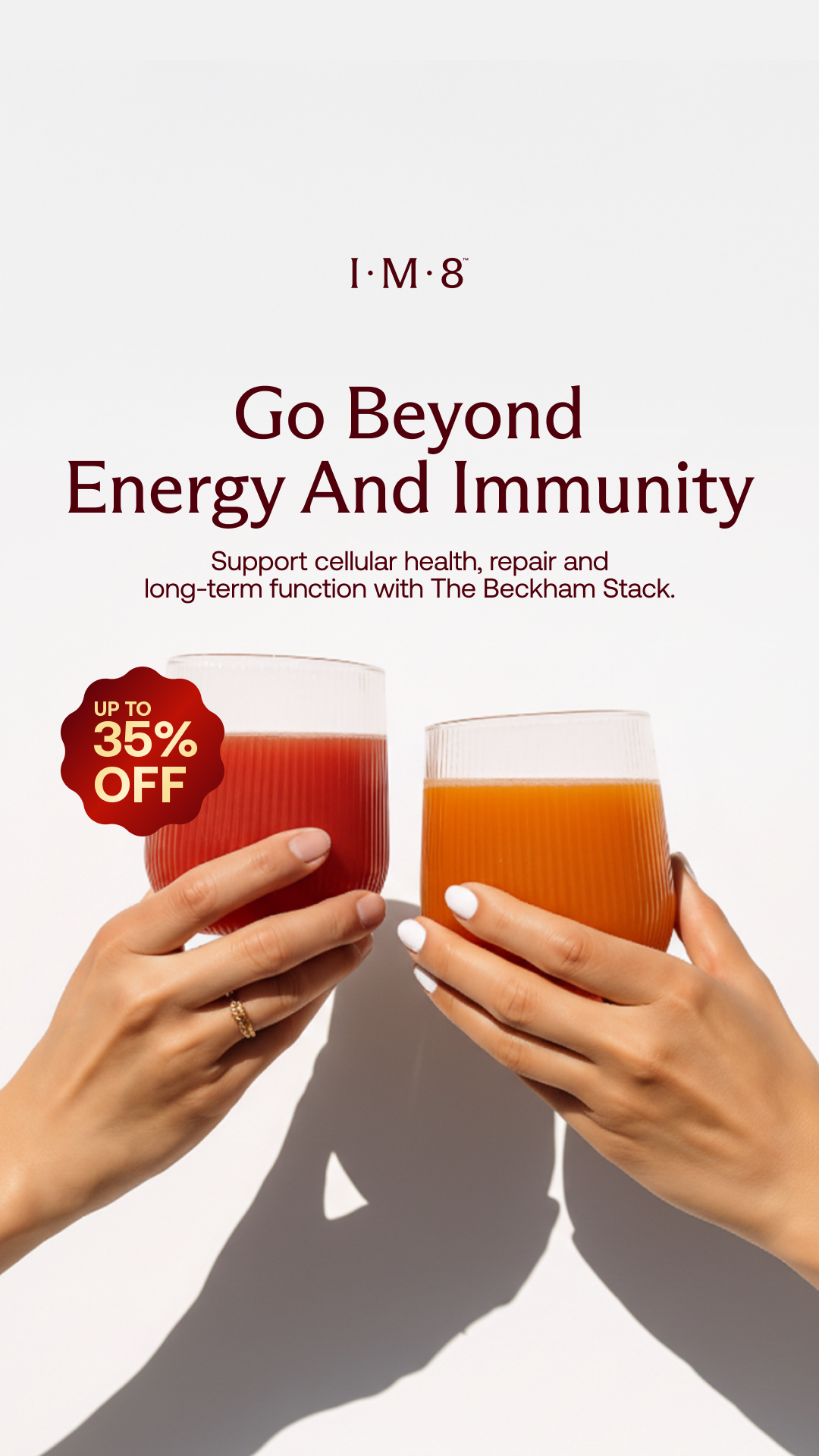 IM8 Health Facebook ad