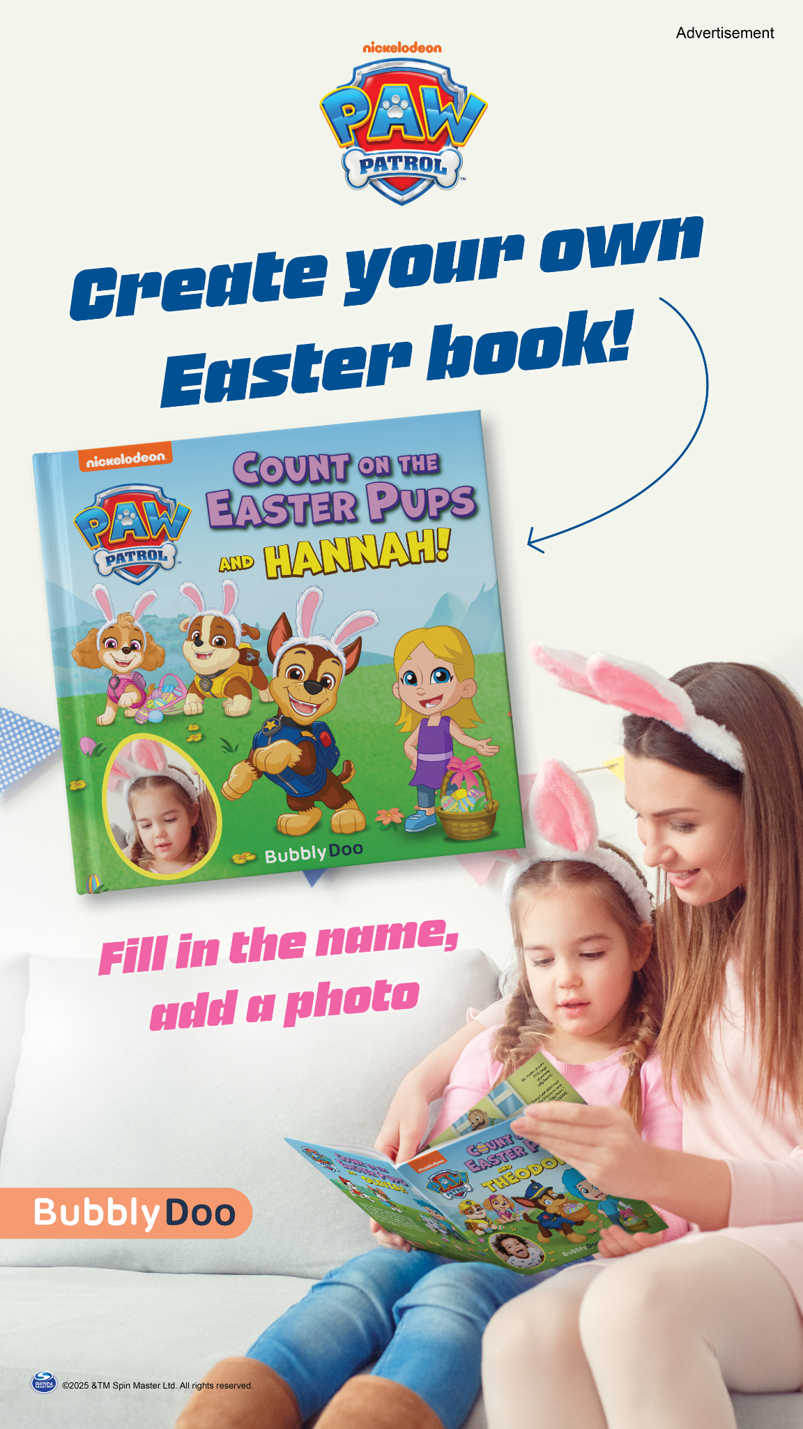 BubblyDoo Books Facebook ad