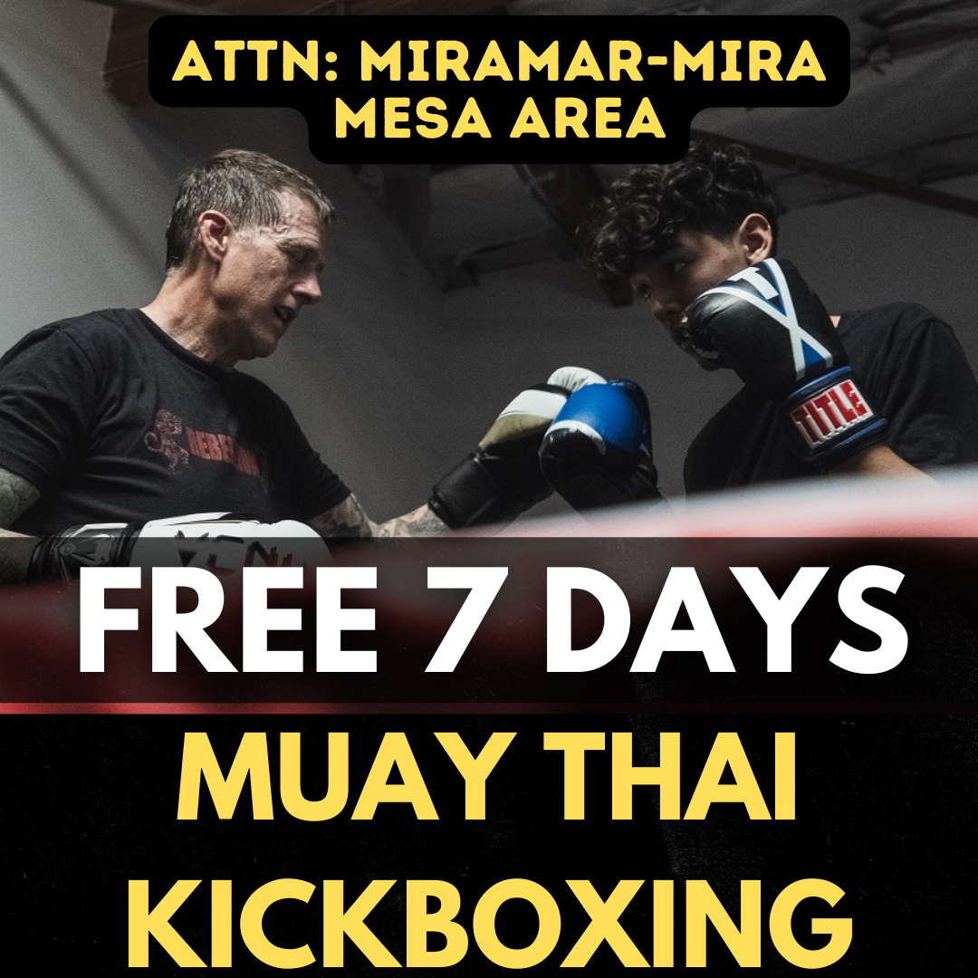 Rebellion MMA Facebook ad: Get your 7 Days Free Class here!