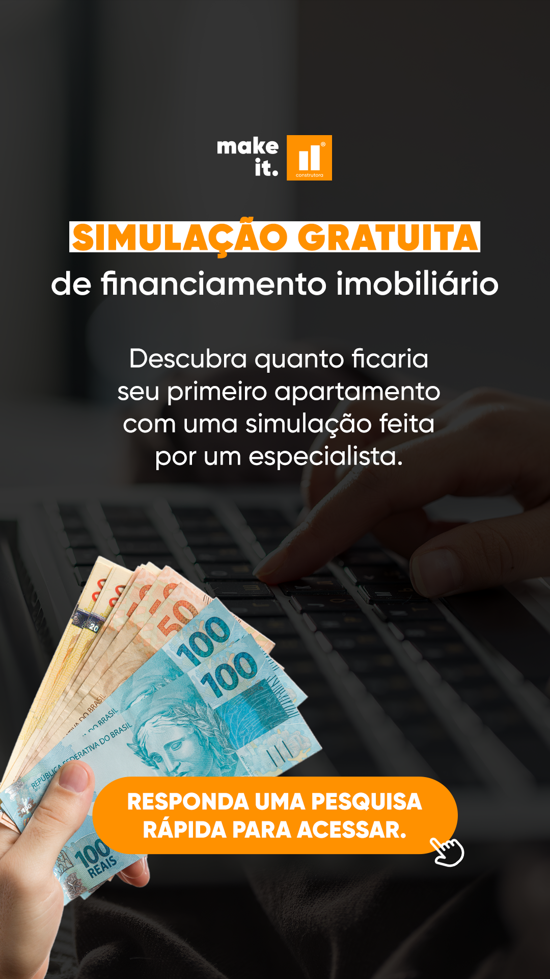 Make.It Construtora Facebook ad from Mar 17, 2026