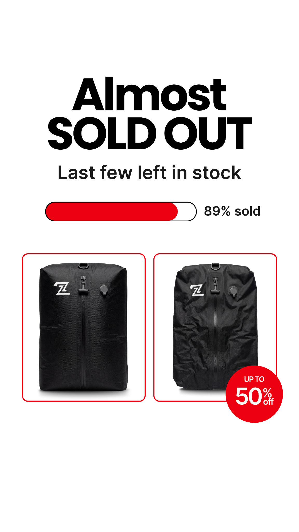 2packbag Facebook ad