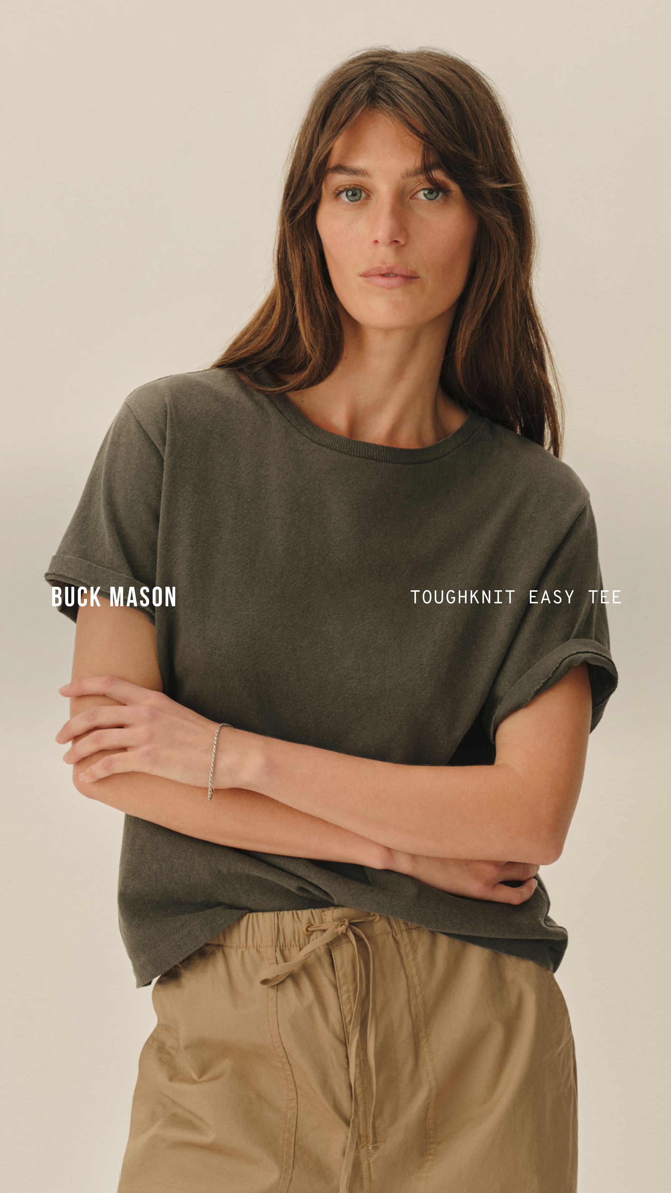 Buck Mason Women's Facebook ad