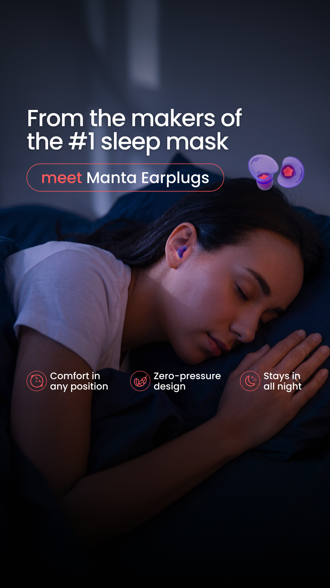 Manta Sleep Facebook ad