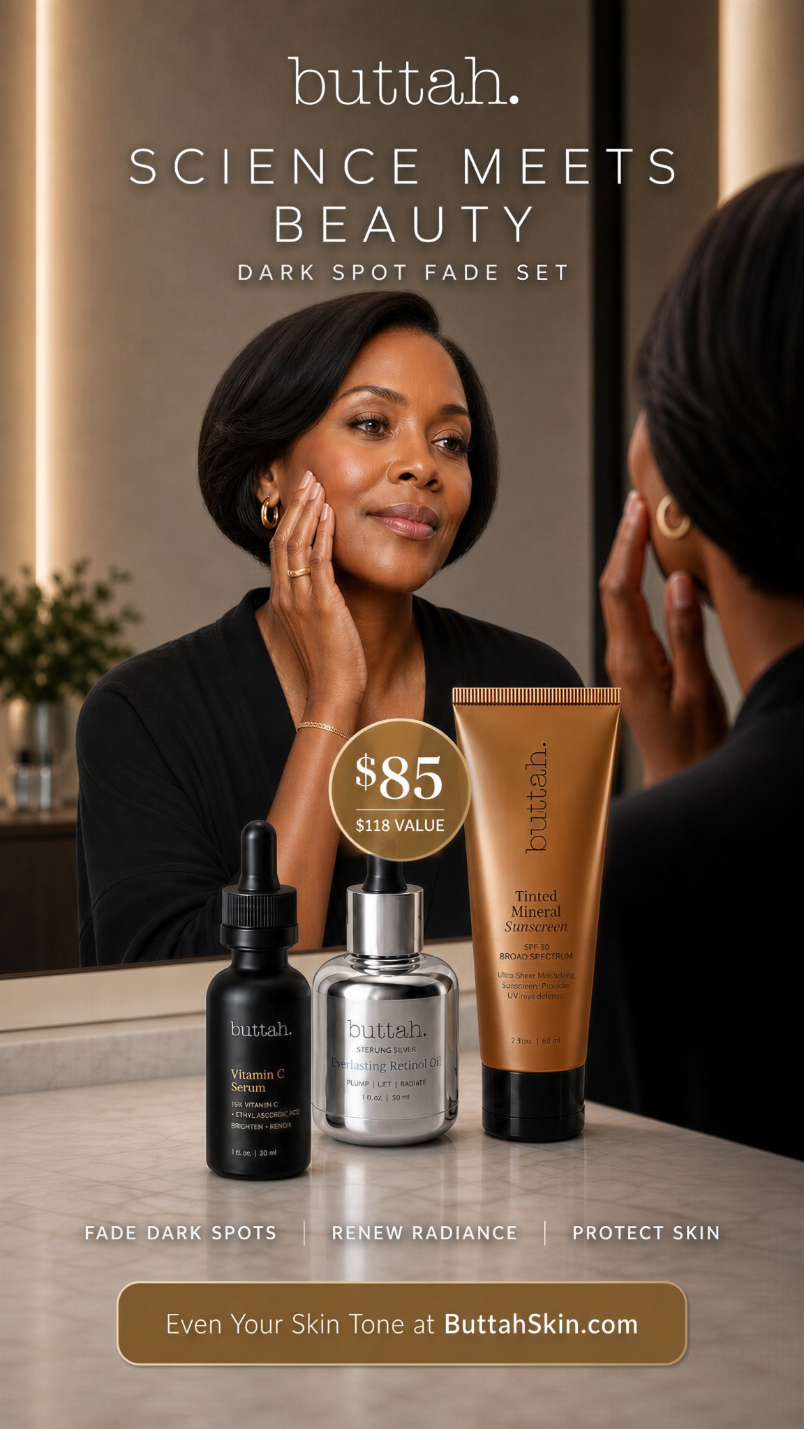 Buttah Skincare Facebook ad from May 28, 2026