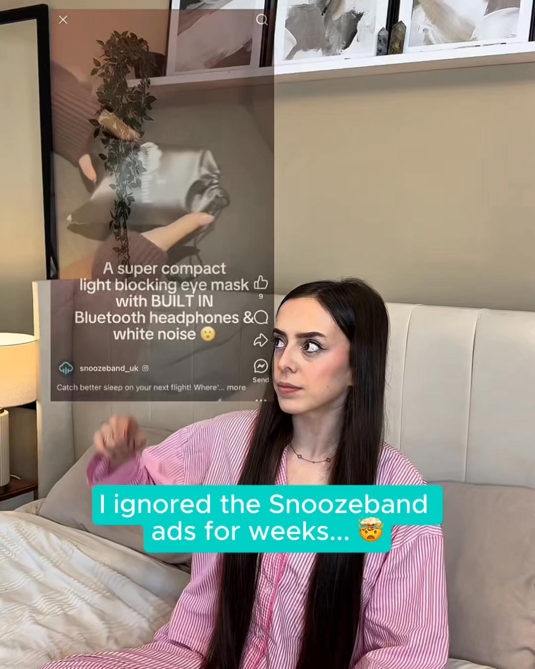 SnoozeBand Shop Facebook ad from Apr 2, 2025