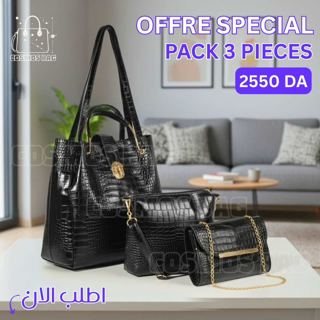 Cosmos Bags Facebook ad: 3 Sac: 2550 DA