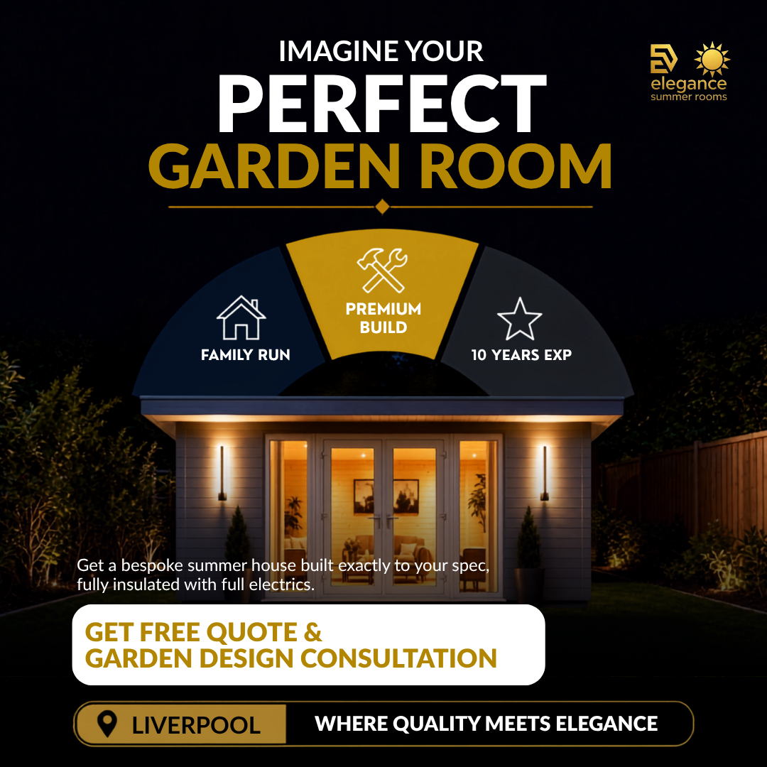 Elegance Summer Rooms Facebook ad: More Space, No Extension Hassle