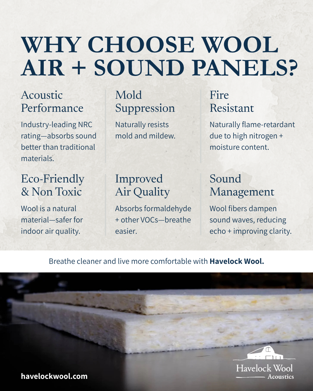 Havelock Wool Facebook ad from Aug 4, 2025