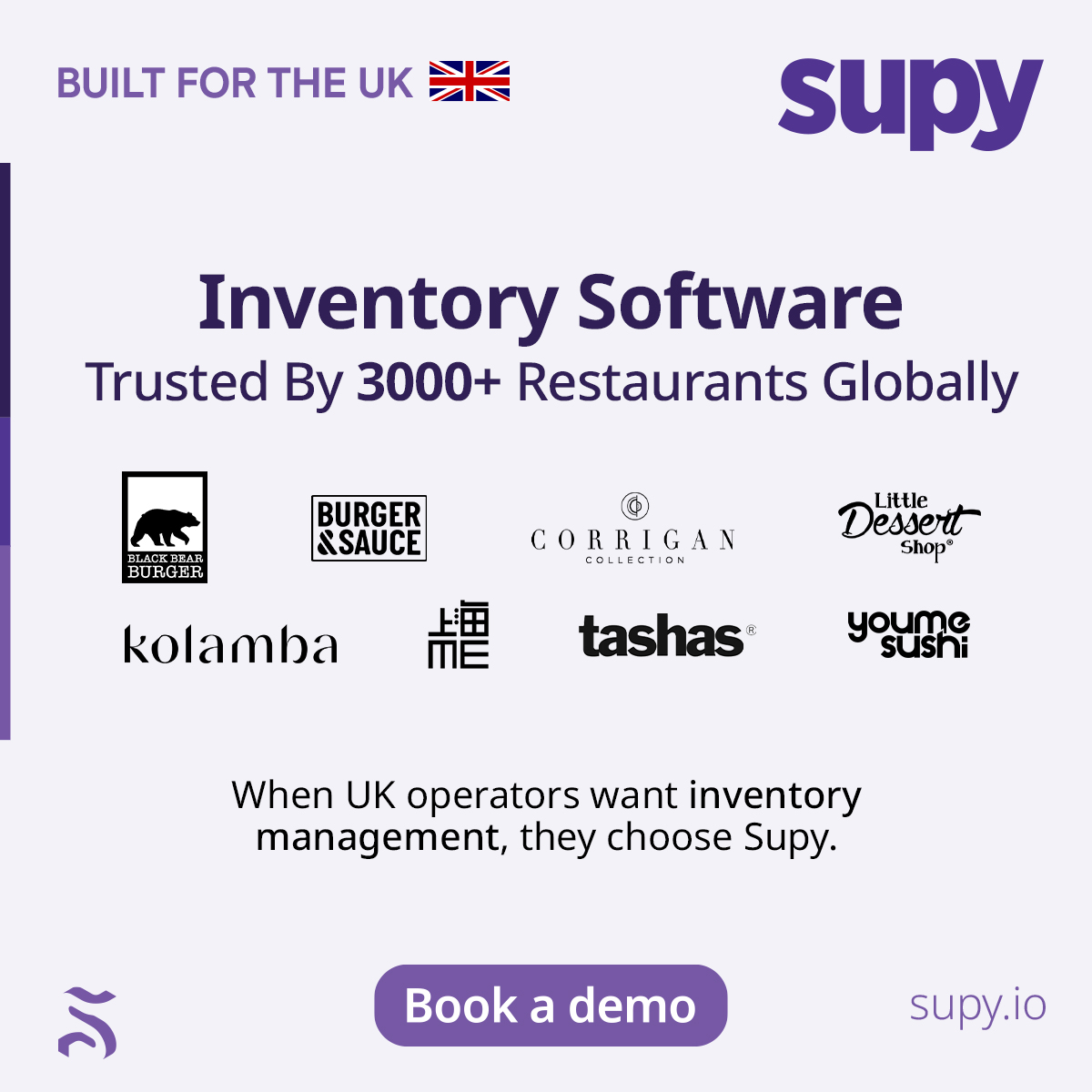 Supy Facebook ad