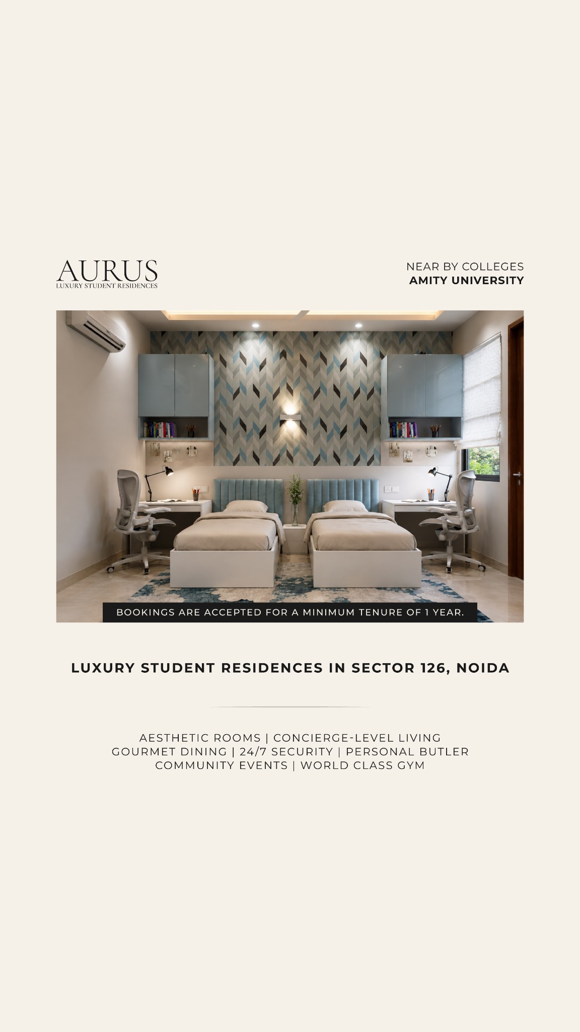 Aurus Luxury Residences Facebook ad from Jun 5, 2026