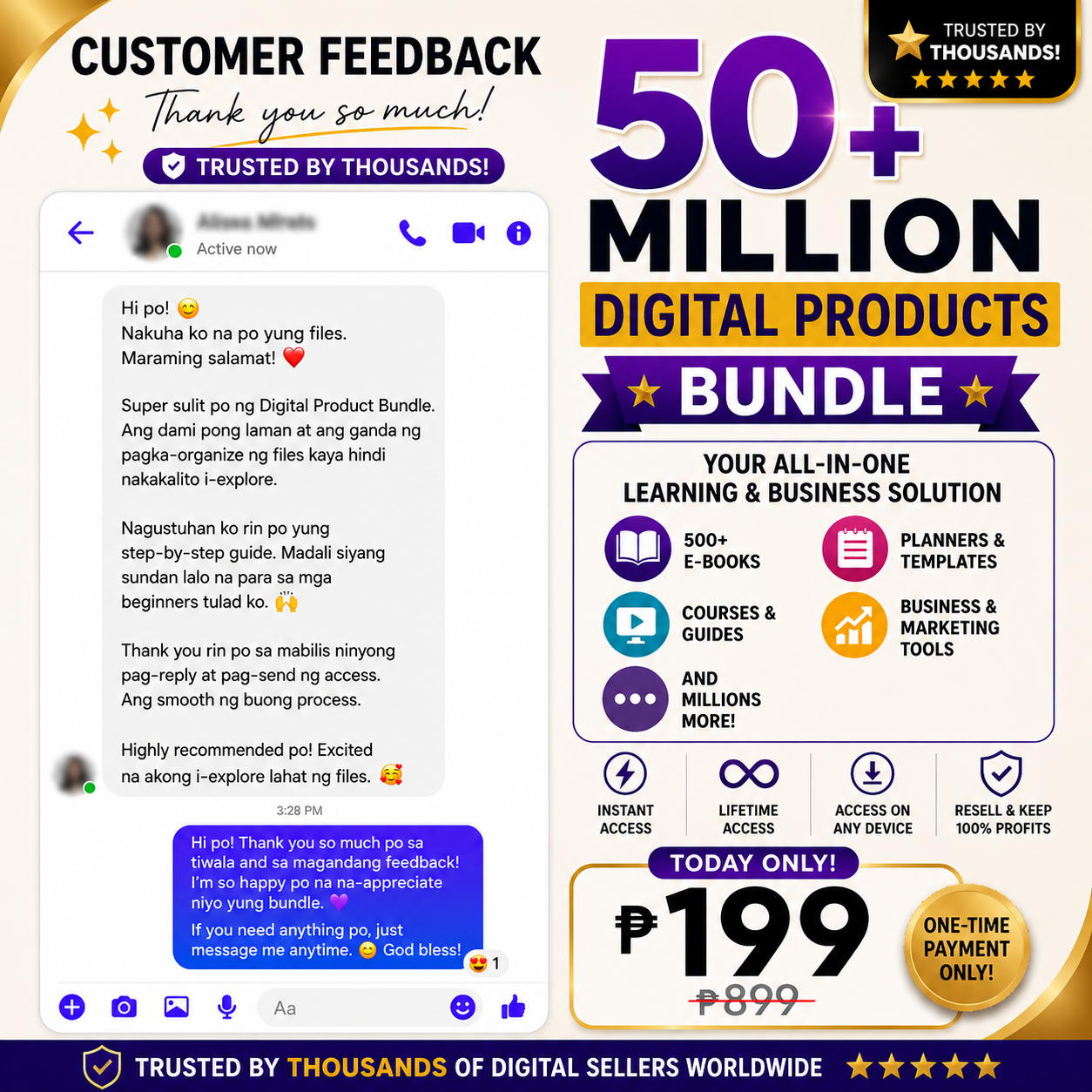 Digital Hustle PH Facebook ad: LIMITED-TIME OFFER