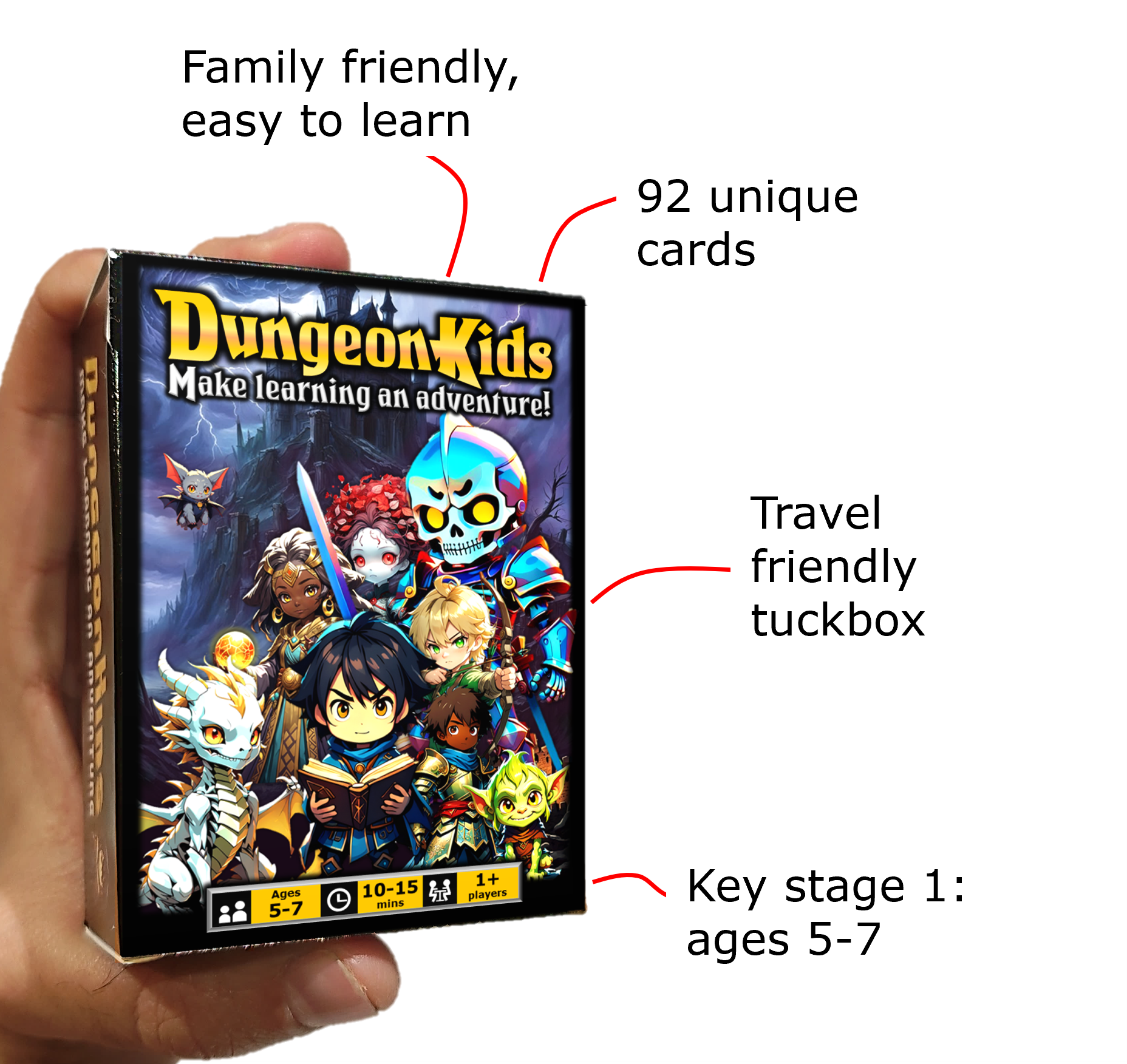 DungeonKids Facebook ad