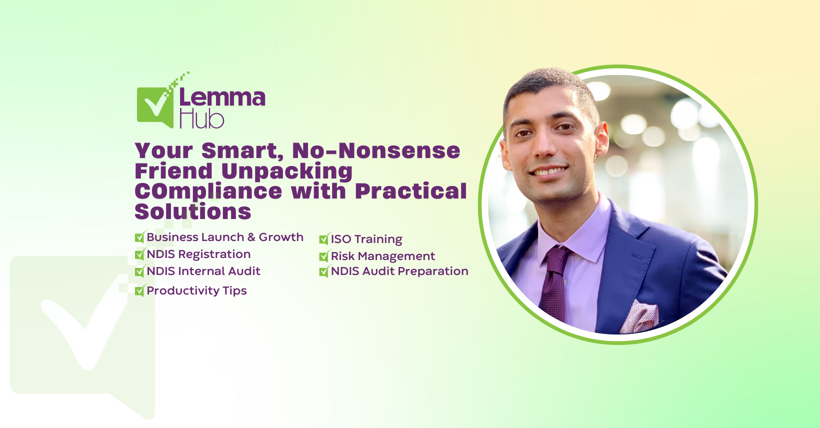Lemma Hub Facebook ad: Lemma Hub is a consultancy and training hub…