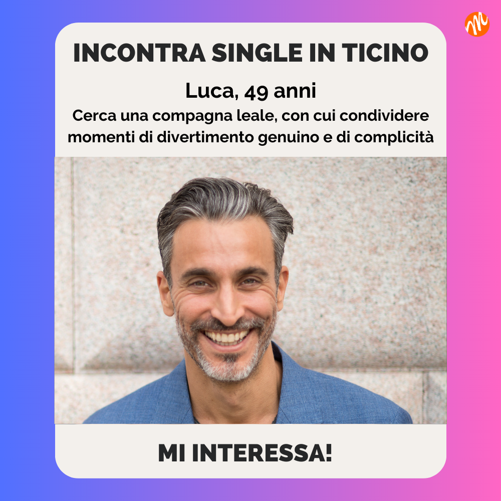 Meeting Agenzia per Single Lugano - Locarno Facebook ad from Jun 15, 2026