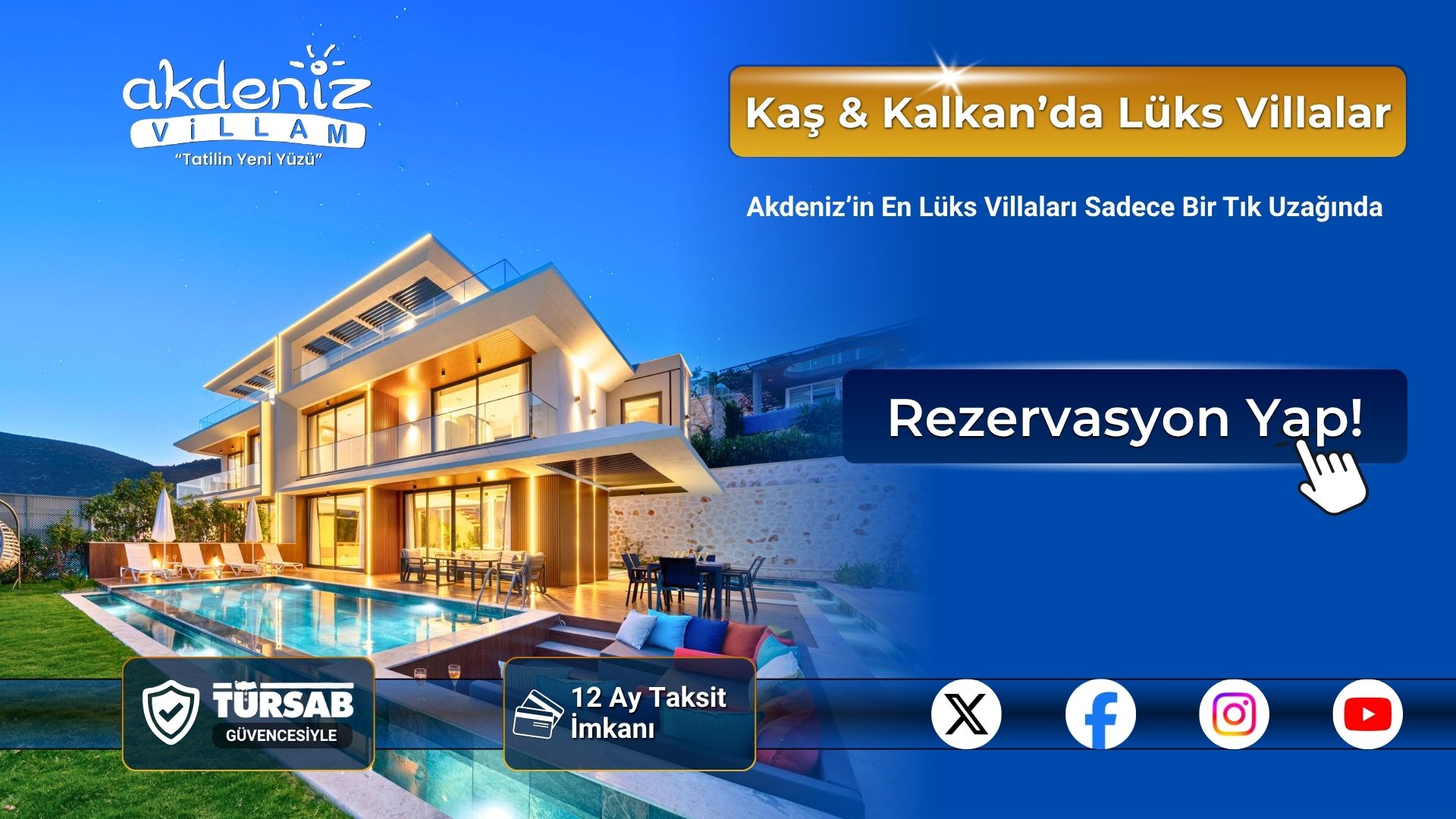 Akdeniz Villam Facebook ad from Mar 21, 2026