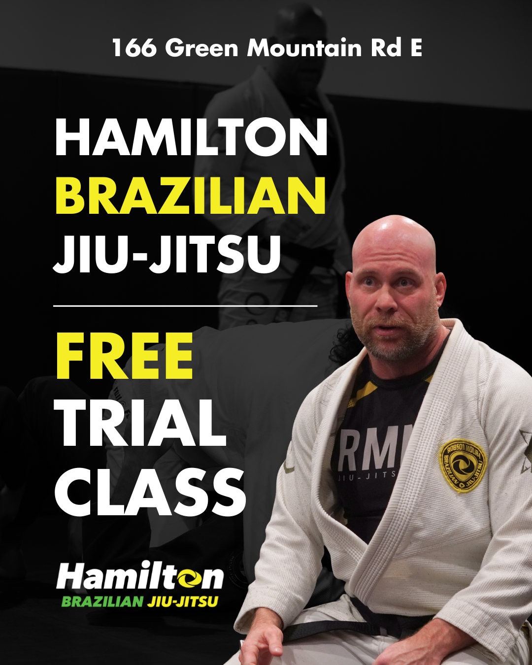 Hamilton BJJ Facebook ad: Brazilian Jiu Jitsu Lessons